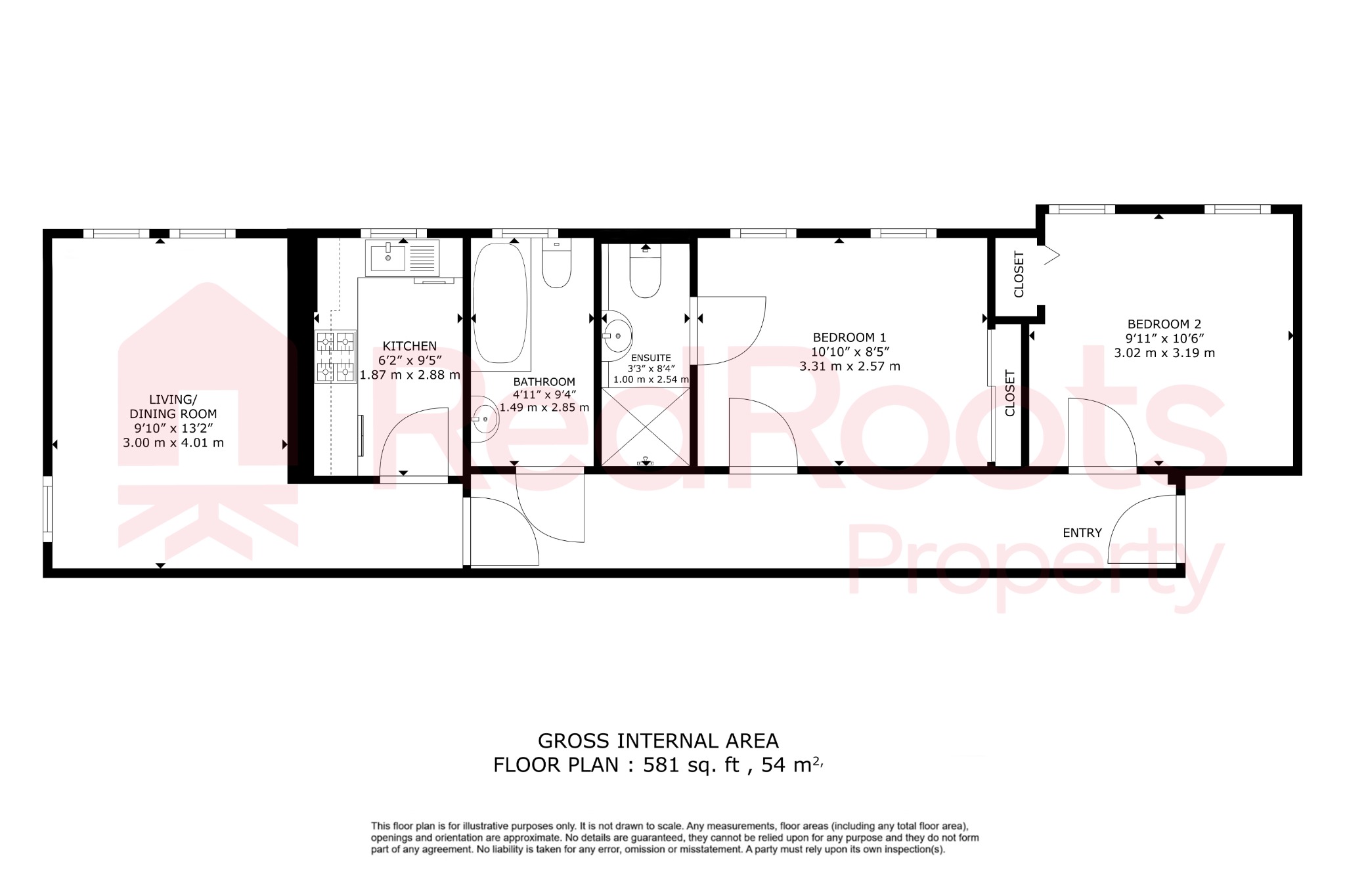11 Chatsworth Court, Bawtry Road, Doncaster floorplan