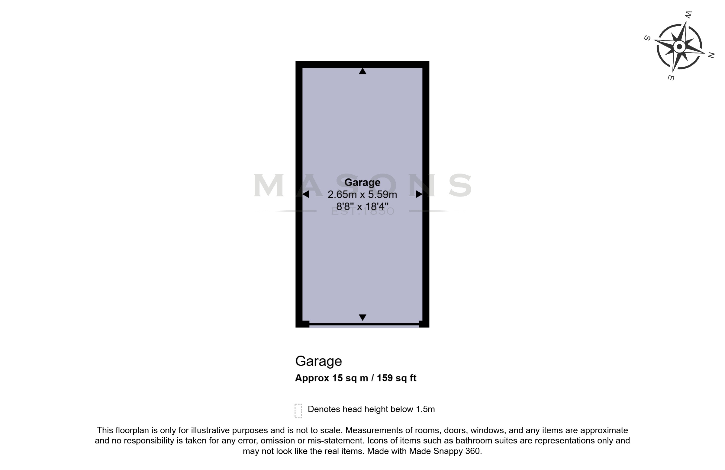 1, East Farm Lane, Louth floorplan