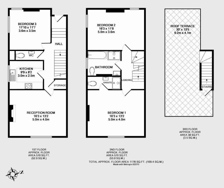 3 Bedrooms Flat for sale in Cresswell Park, Blackhheath, London SE3