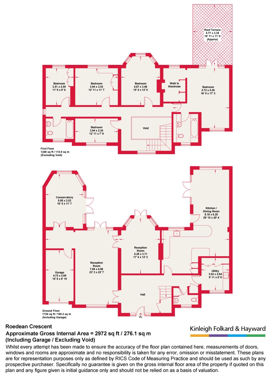 Roedean Crescent, London floorplan