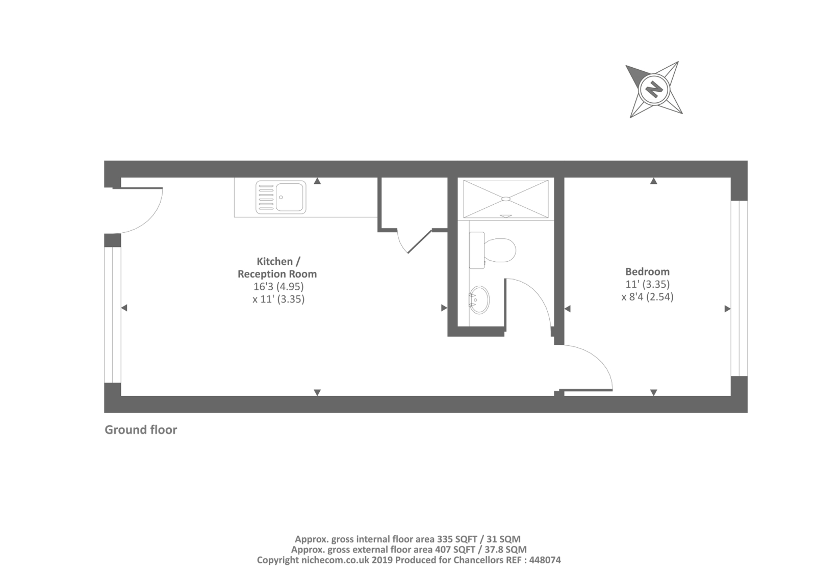 1 Bedrooms Flat for sale in Spectrum House, Woking GU21