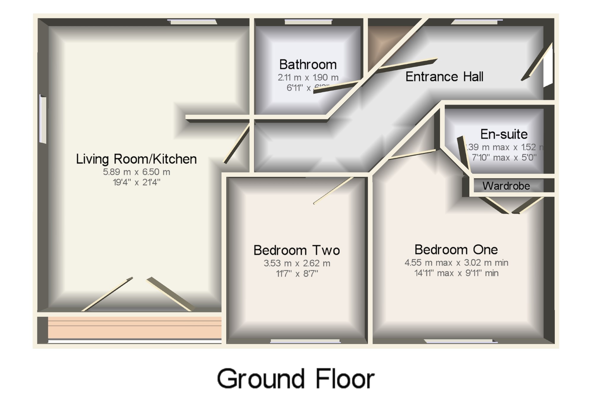 2 Bedrooms Flat for sale in Pinehurst Walk, Boston Boulevard, Warrington, Cheshire WA5