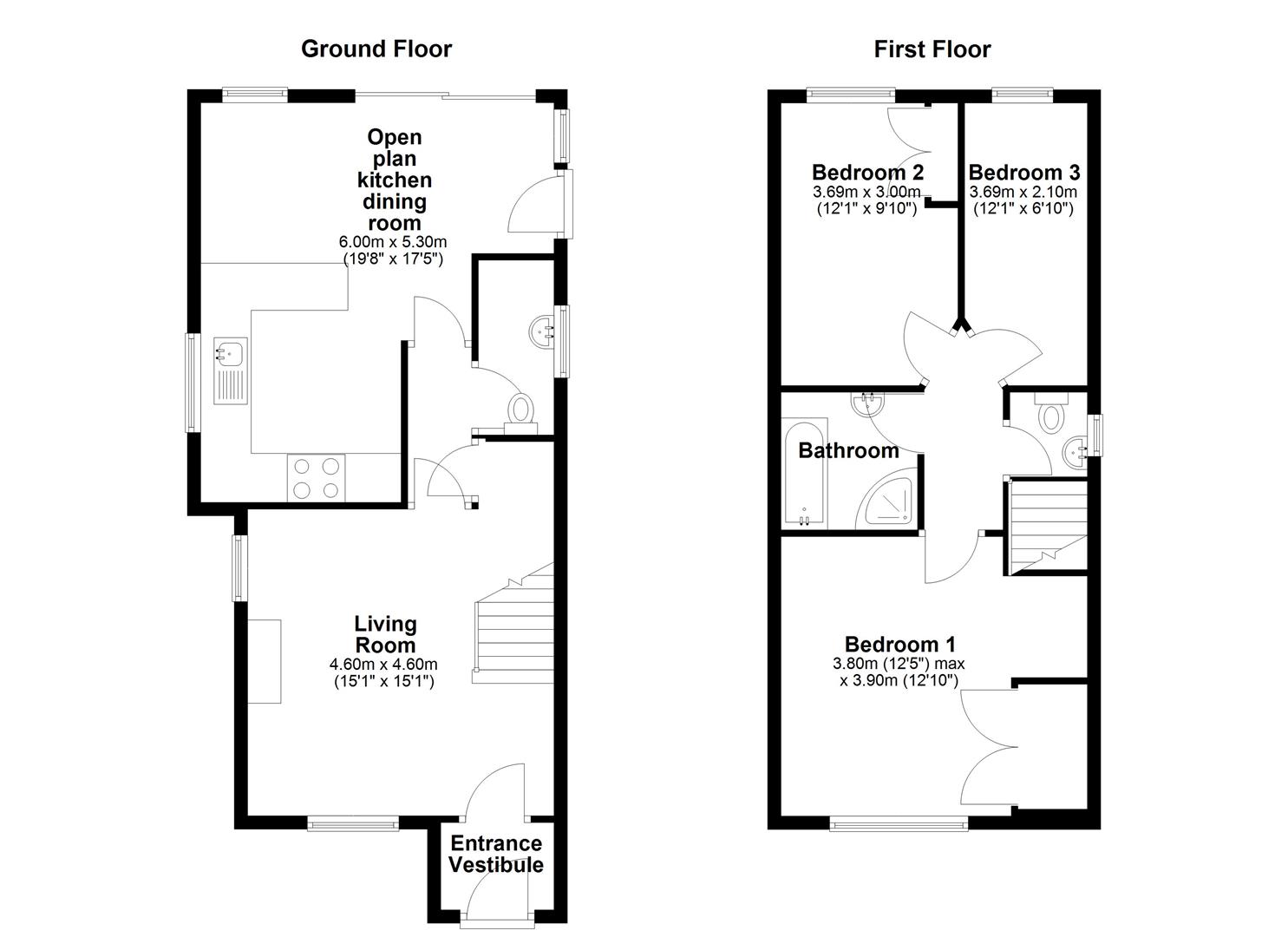13, Velley Hill, Corsham floorplan