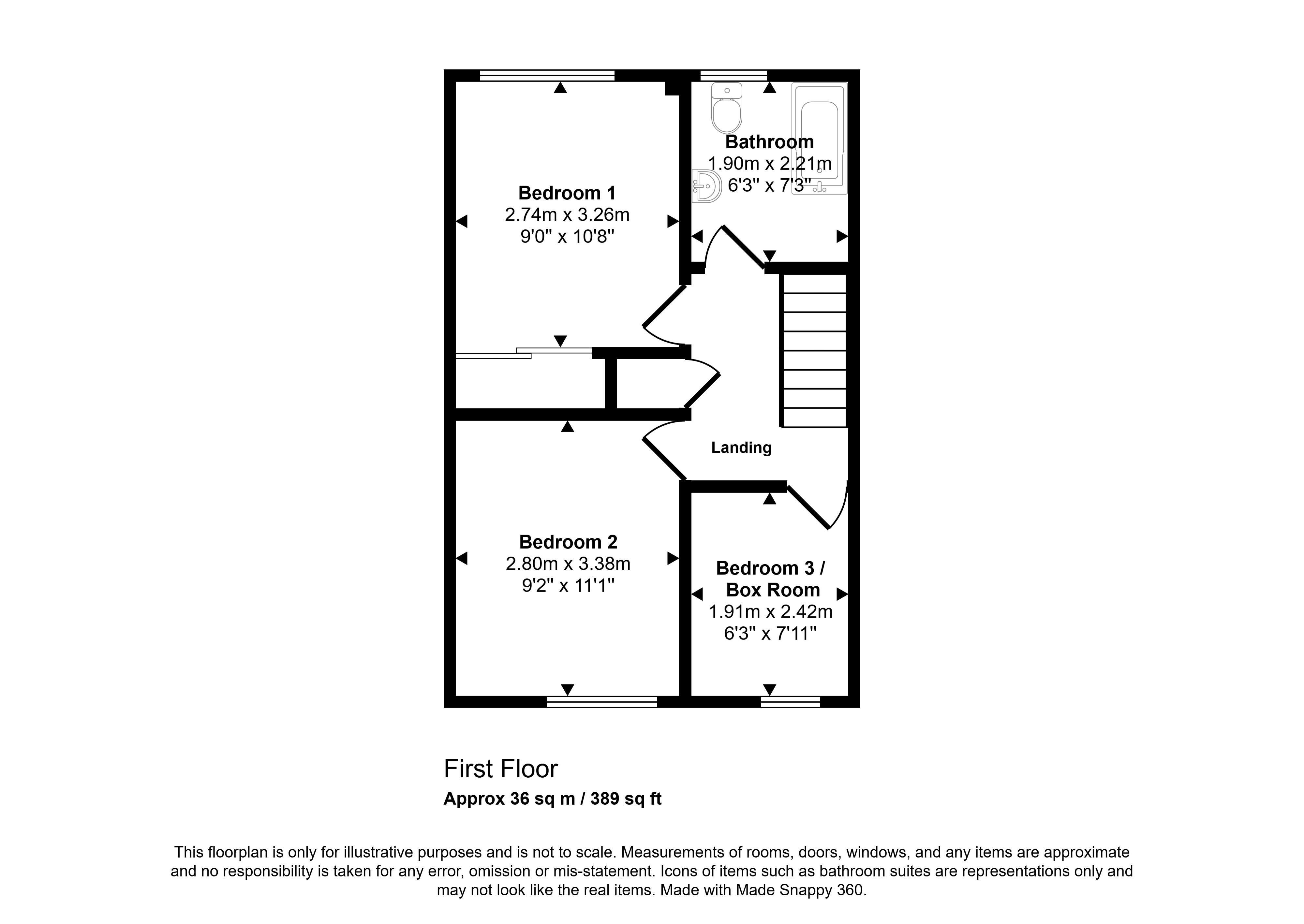 20 Torness, Kirkwall floorplan