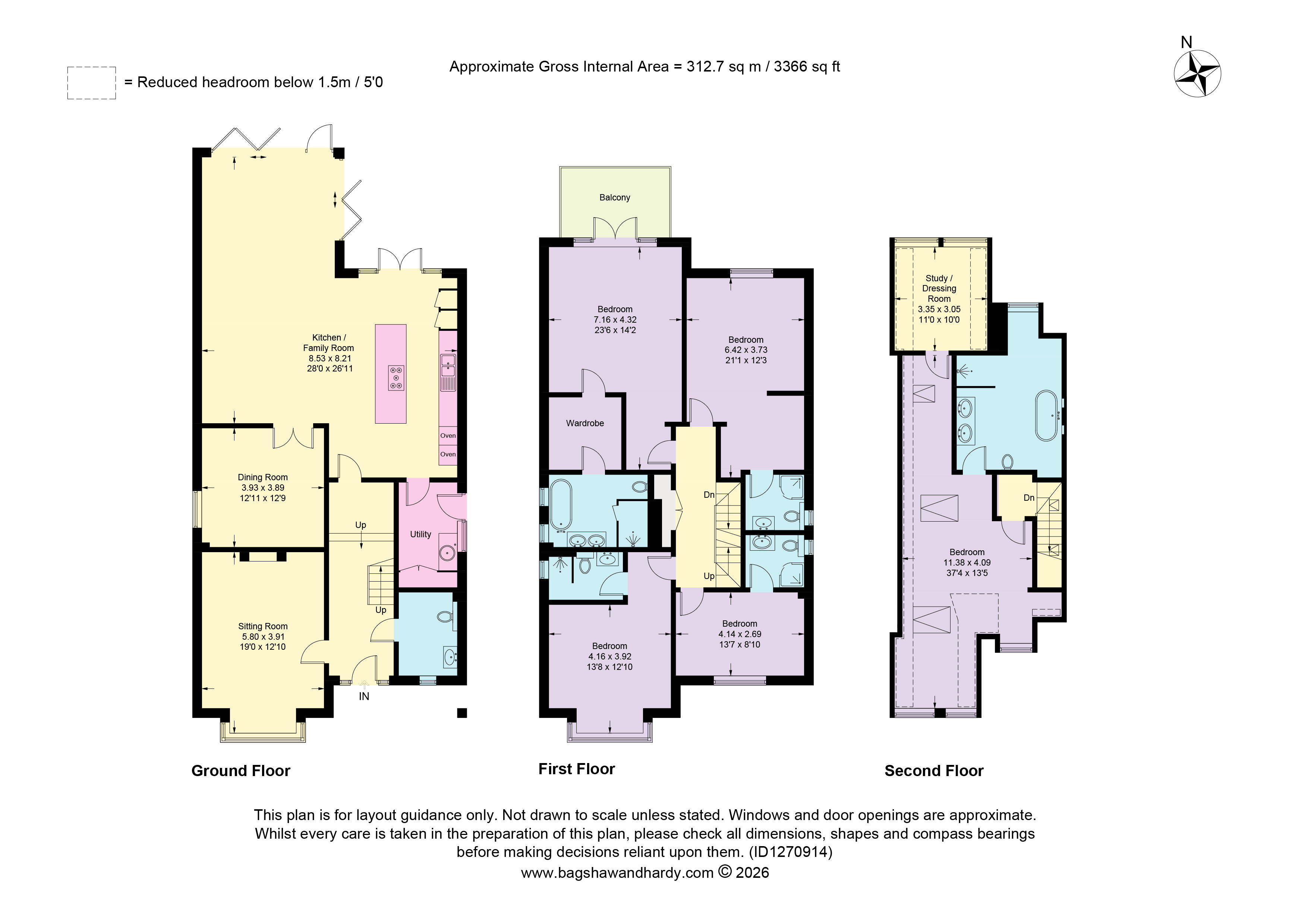 15A, St. Omer Road, Guildford floorplan