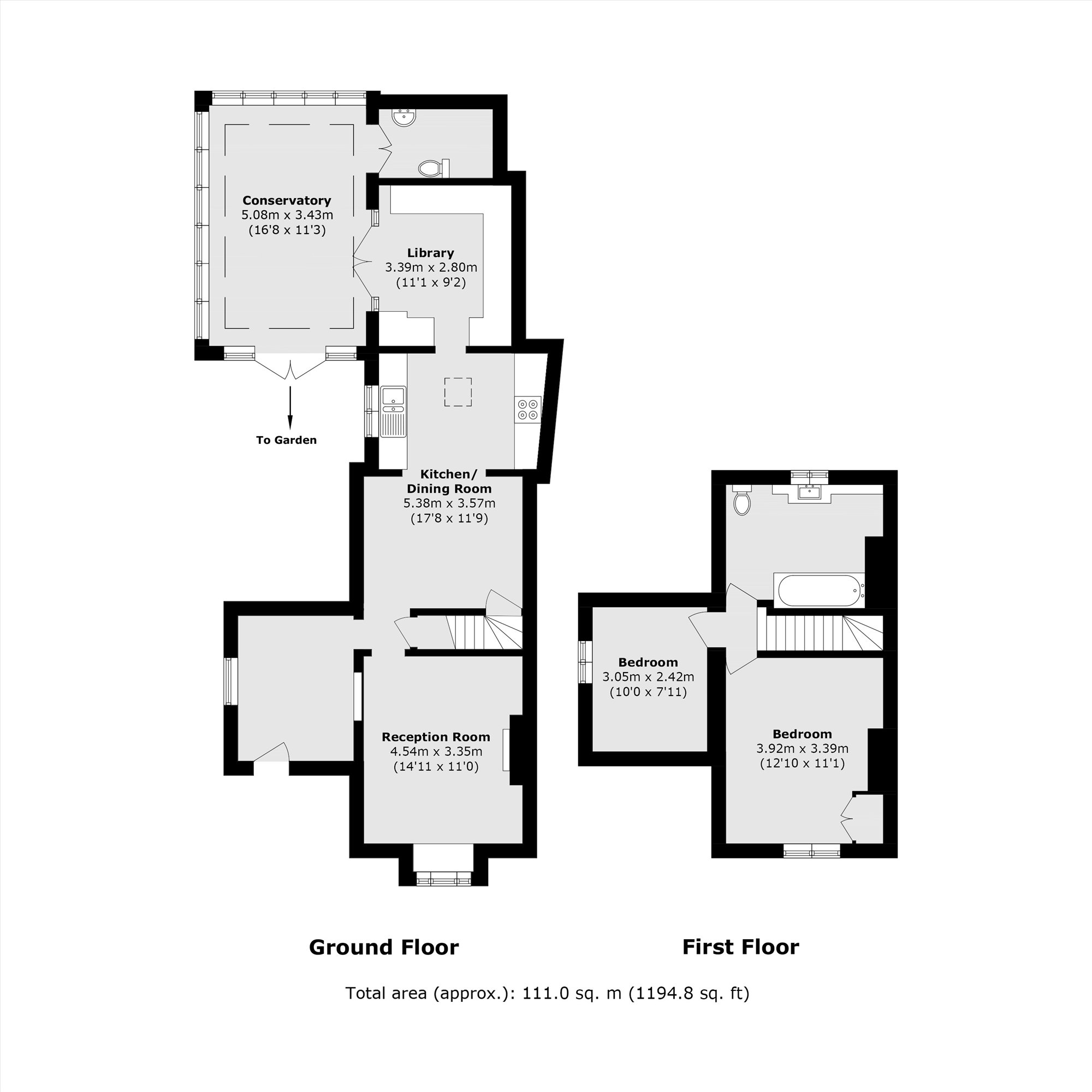 28, Brooklands Road, Weybridge floorplan