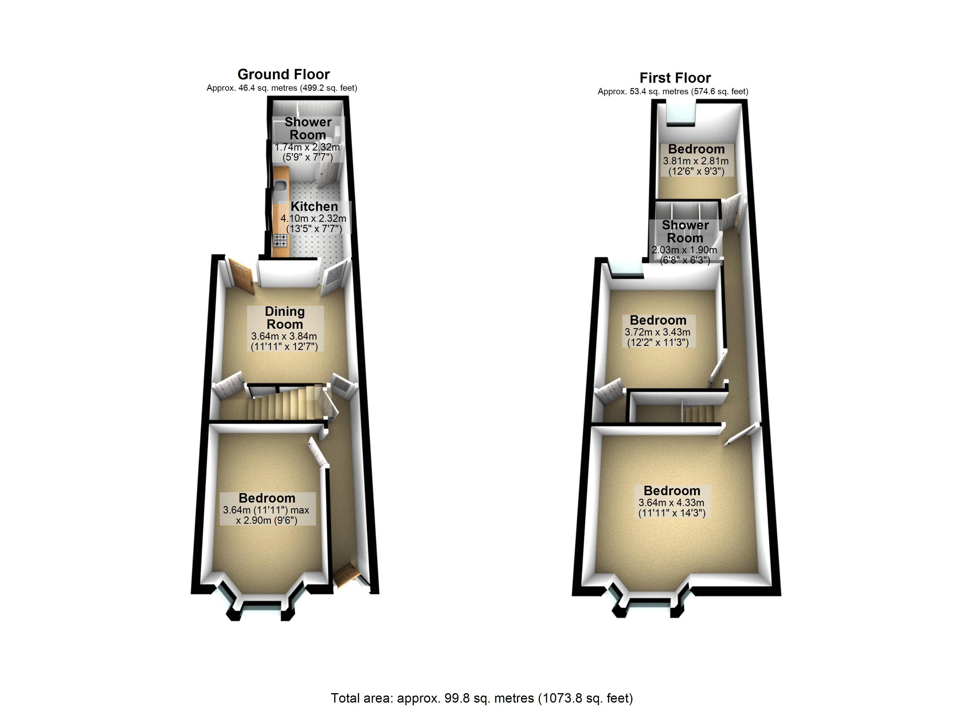 15, Norman Street, Leicester floorplan