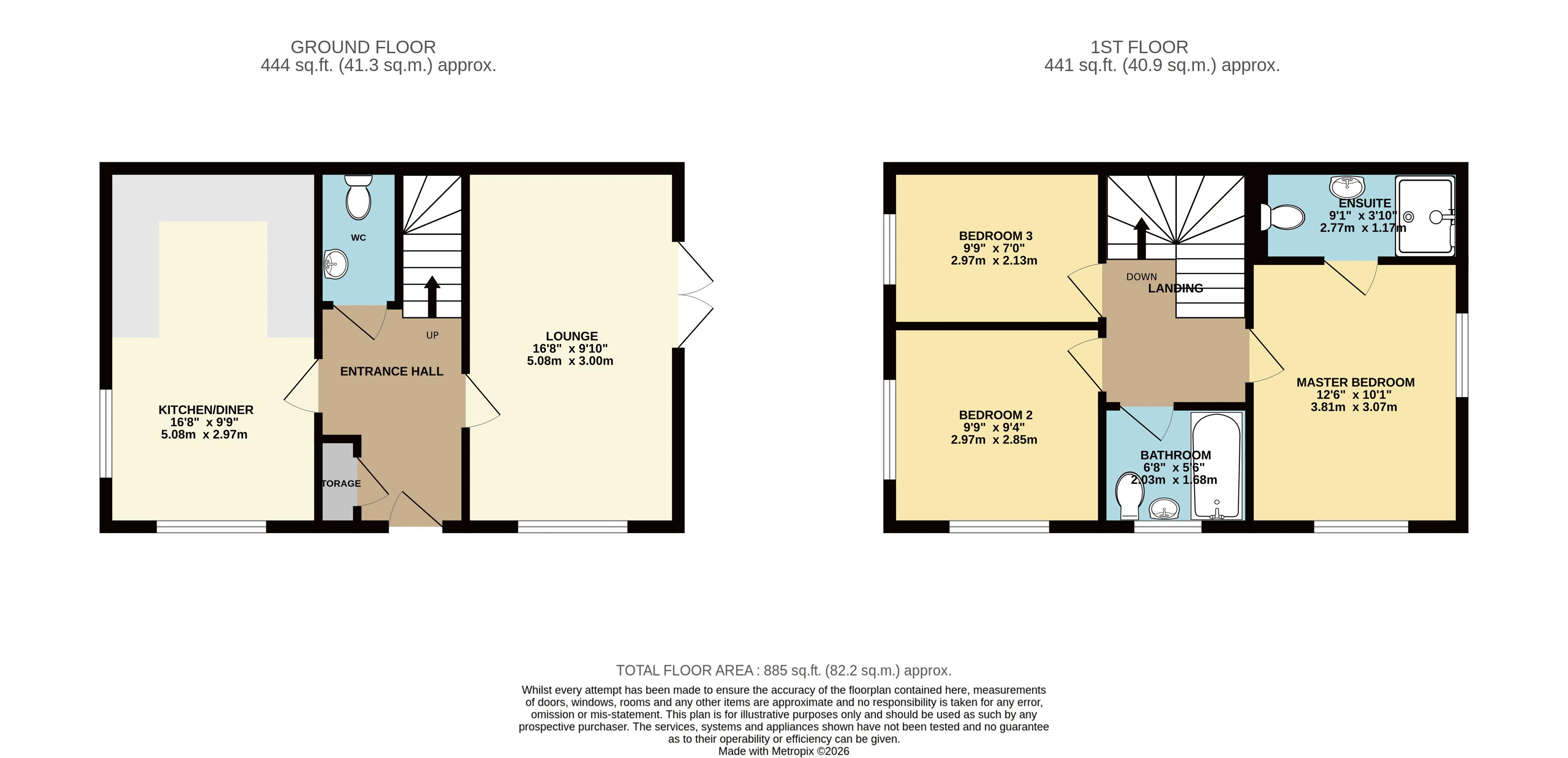 53, Kirk Road, Lincoln floorplan