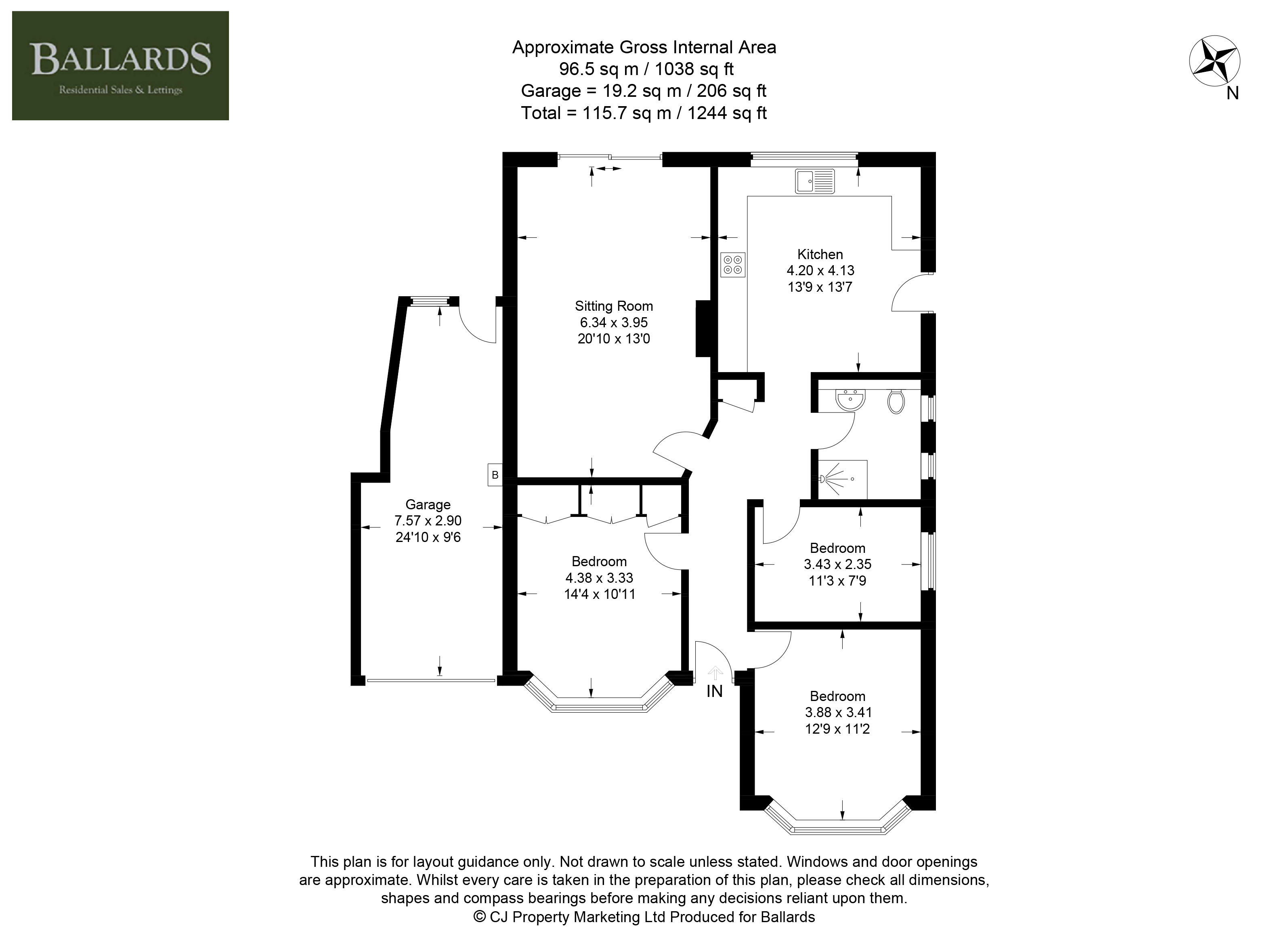 7, Sycamore Drive, Berkshire floorplan