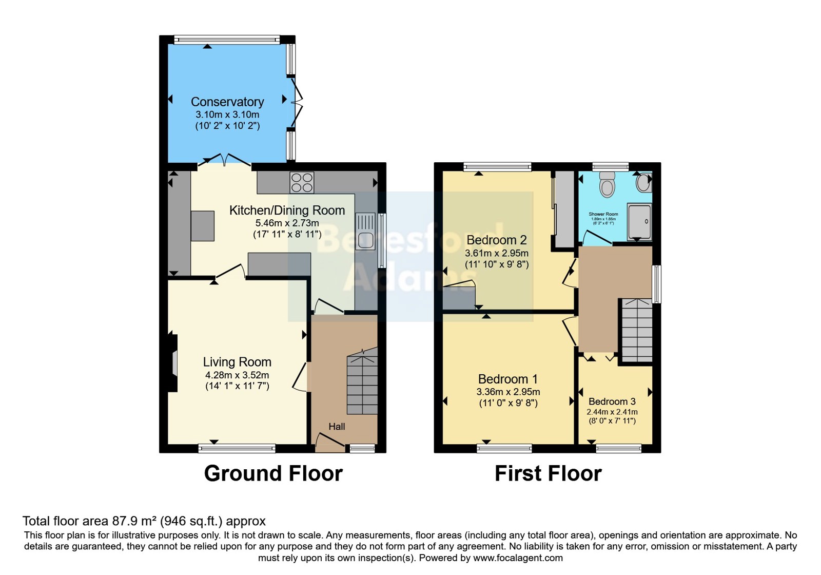 30, Briar Drive, Flintshire floorplan