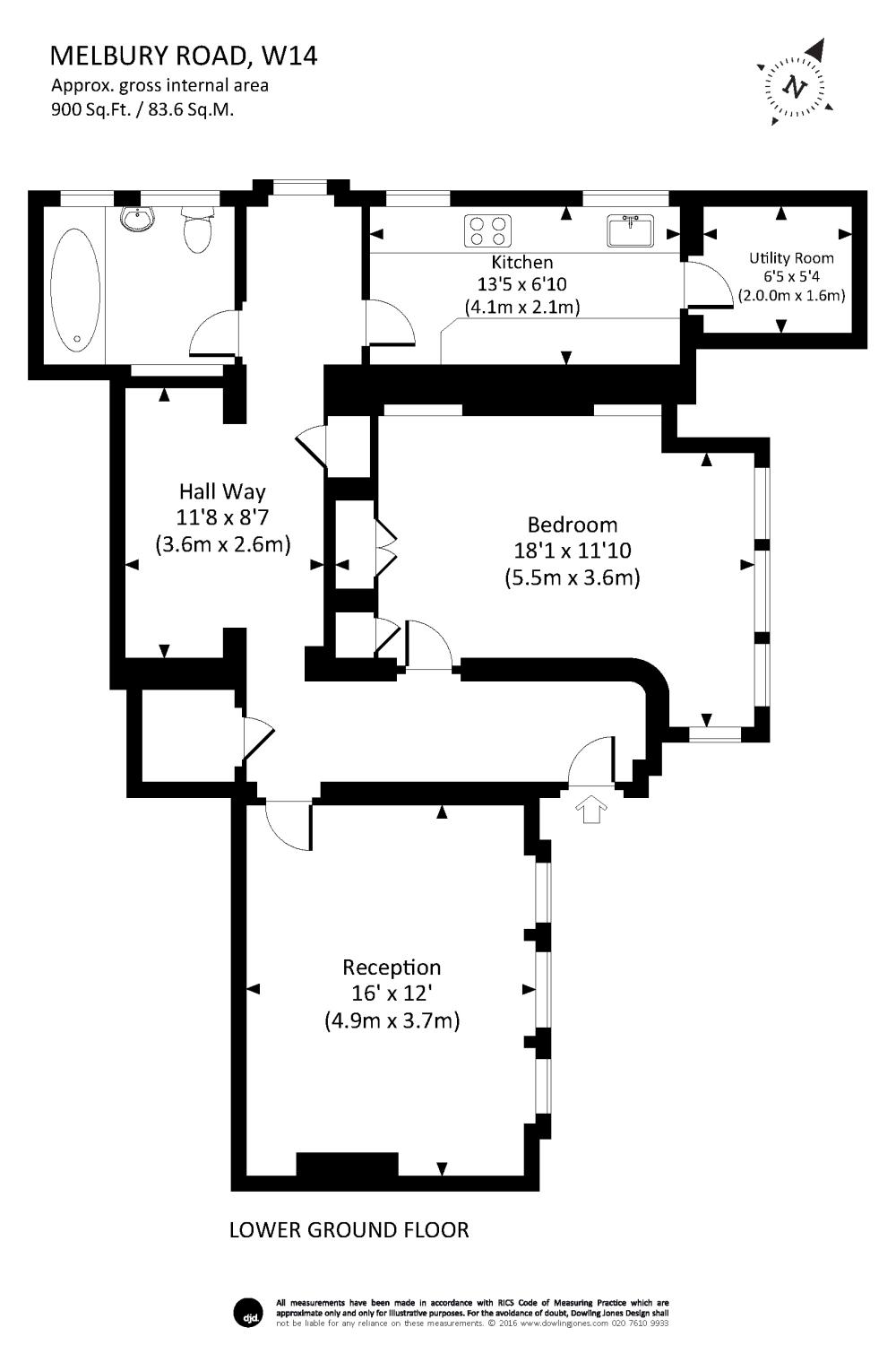 1 Bedrooms Flat to rent in Melbury Road, Holland Park, London W14