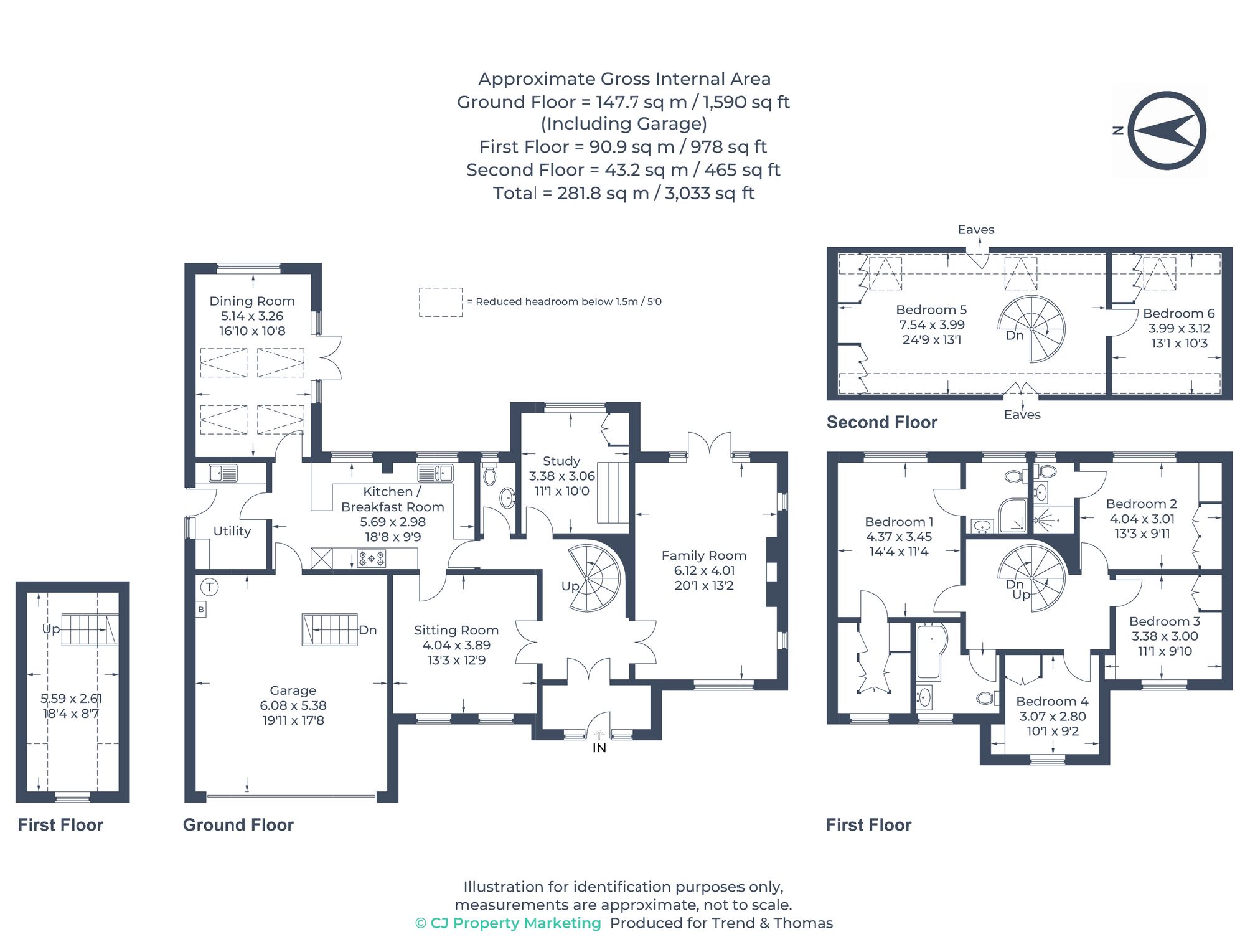 73 Ducks Hill Road, Northwood floorplan