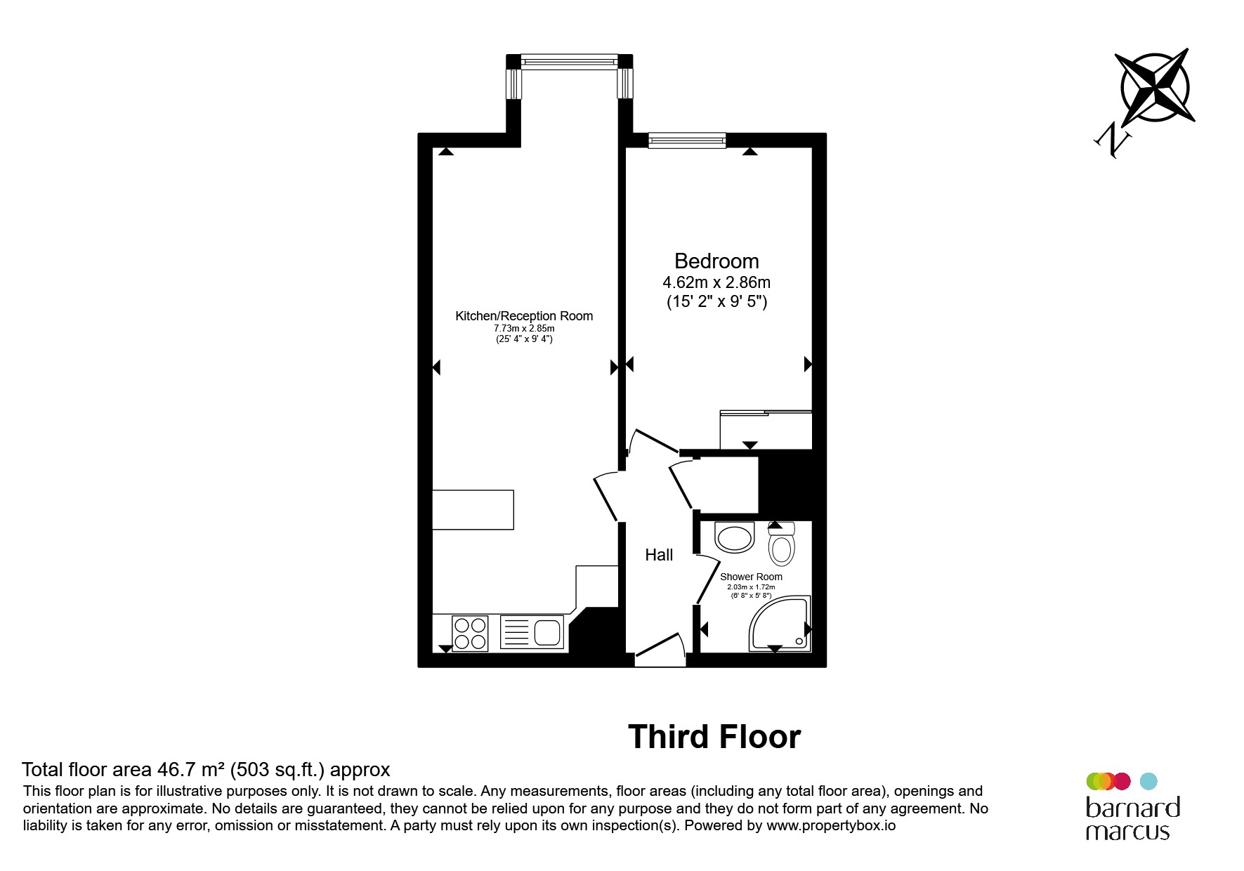 Flat 21, Hawk House, Sullivan Close, London floorplan