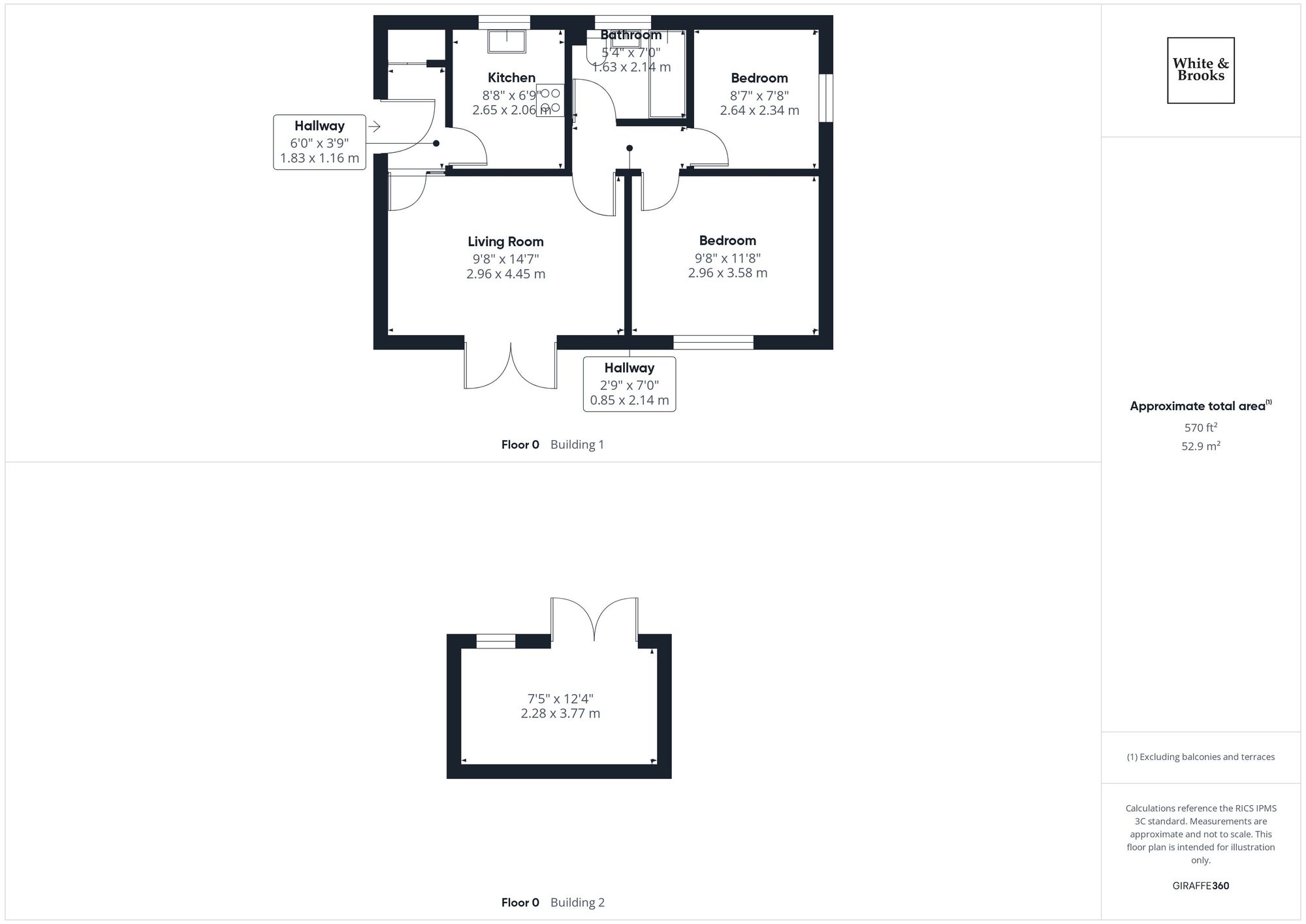 Flat 4, Verica Court Salthill Road, Chichester floorplan
