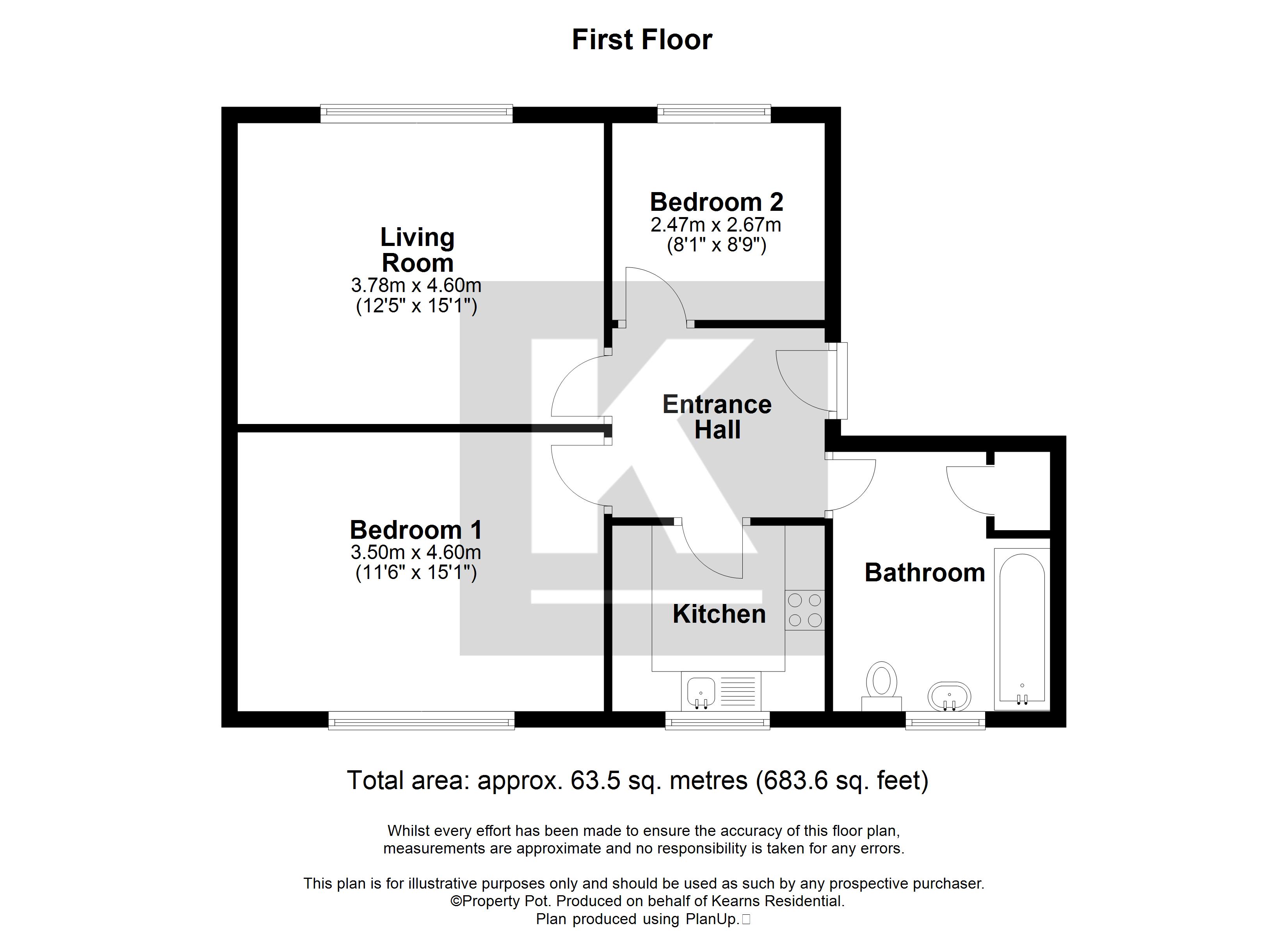 38, Rickmansworth Road, Uxbridge floorplan