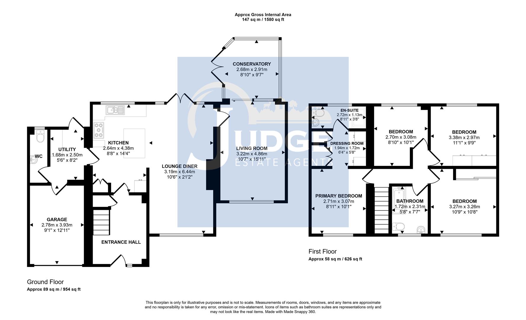 26, Princes Close, Anstey floorplan