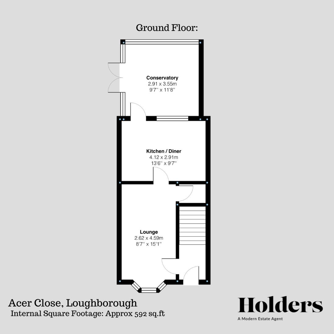 18, Acer Close, Loughborough floorplan