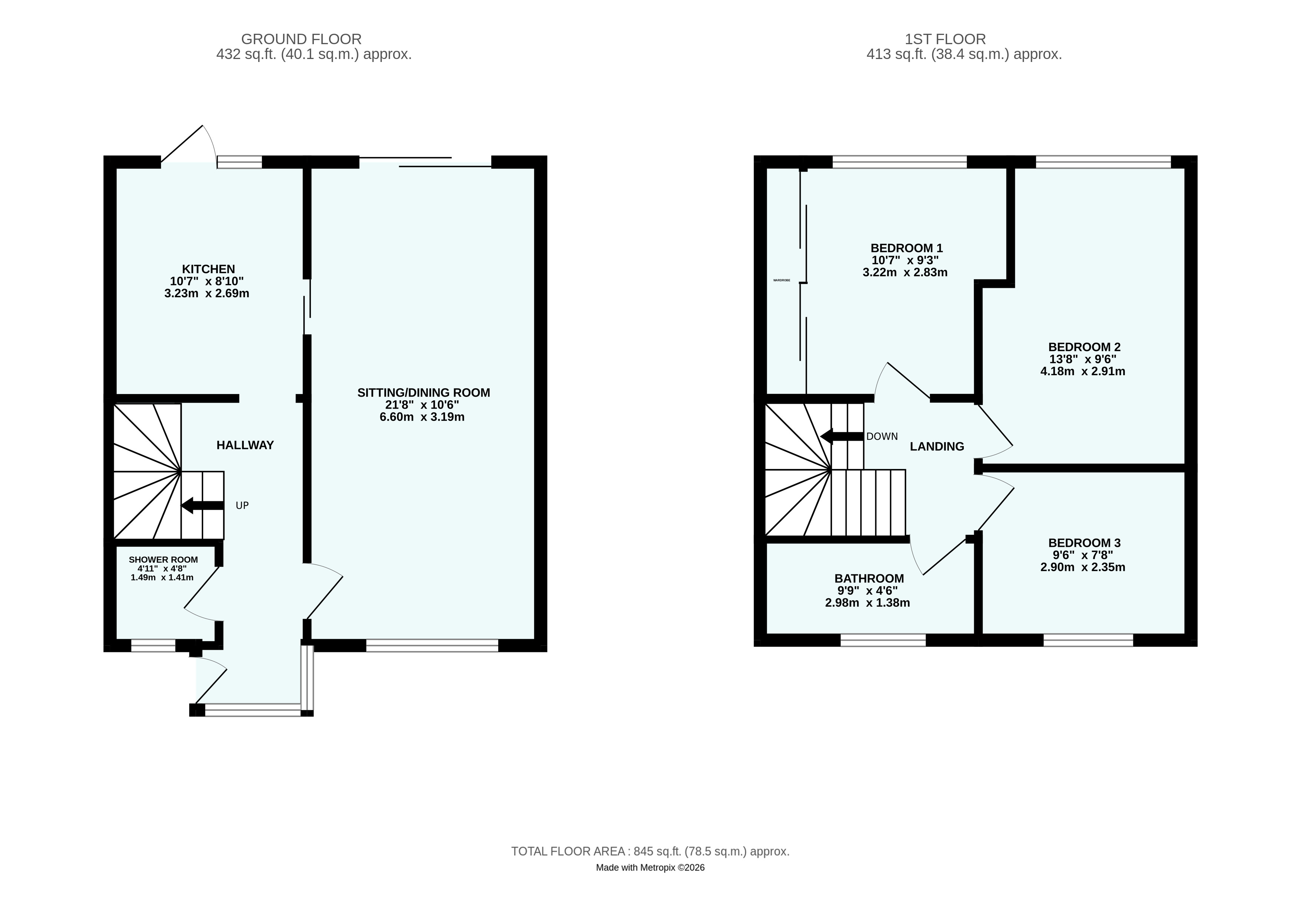 175, Kings Tamerton Road, Devon floorplan