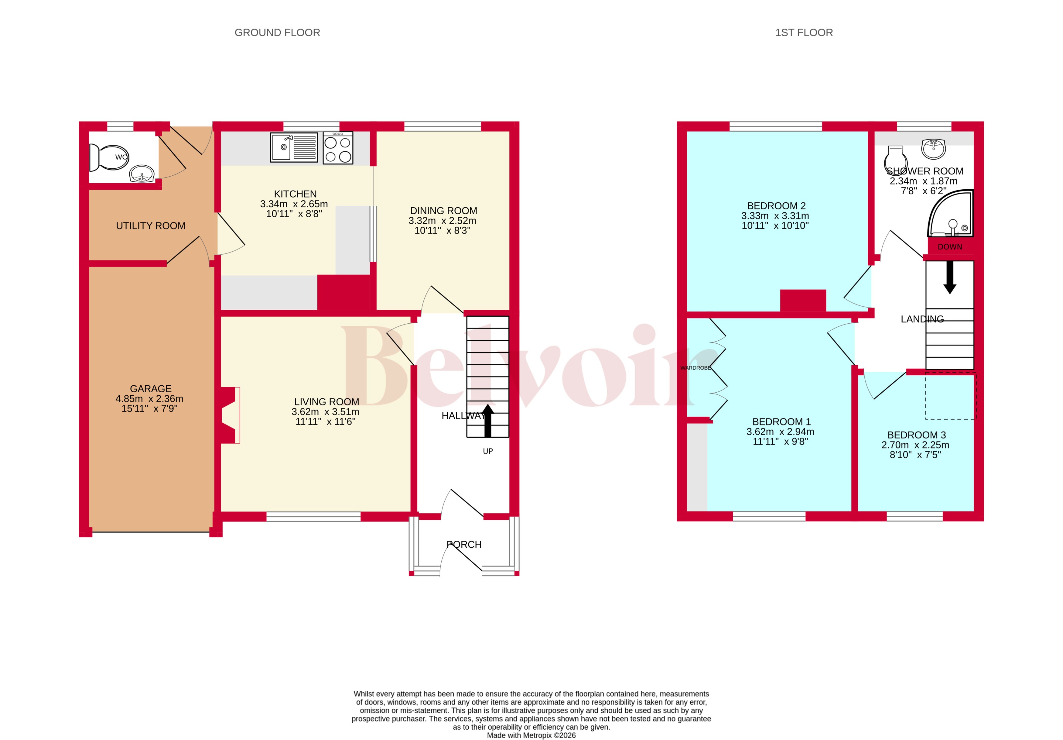10, Roderick Drive, Wolverhampton floorplan