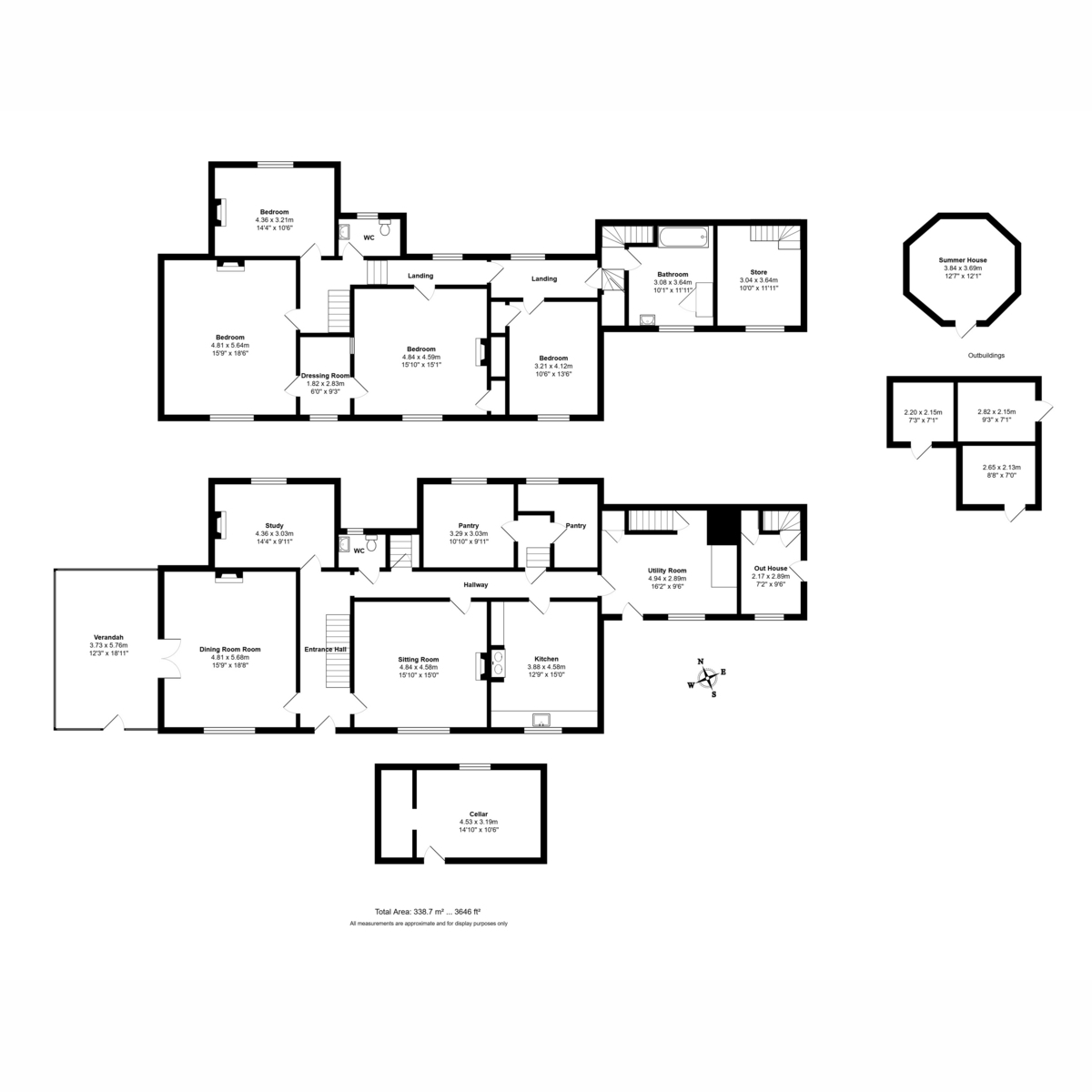 Mellis Lodge, Thrandeston Road, Eye floorplan