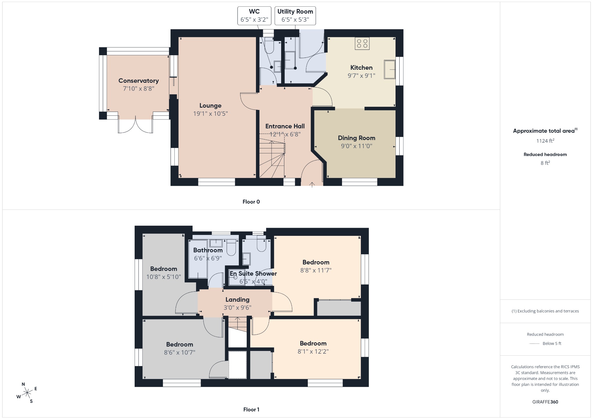 2 Celandine Road, Attleborough, Norfolk floorplan