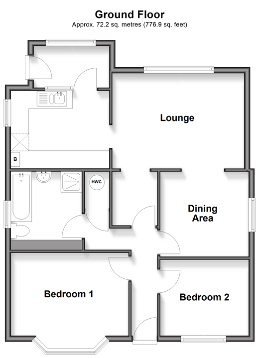 Downsview Avenue Woodingdean, Brighton floorplan