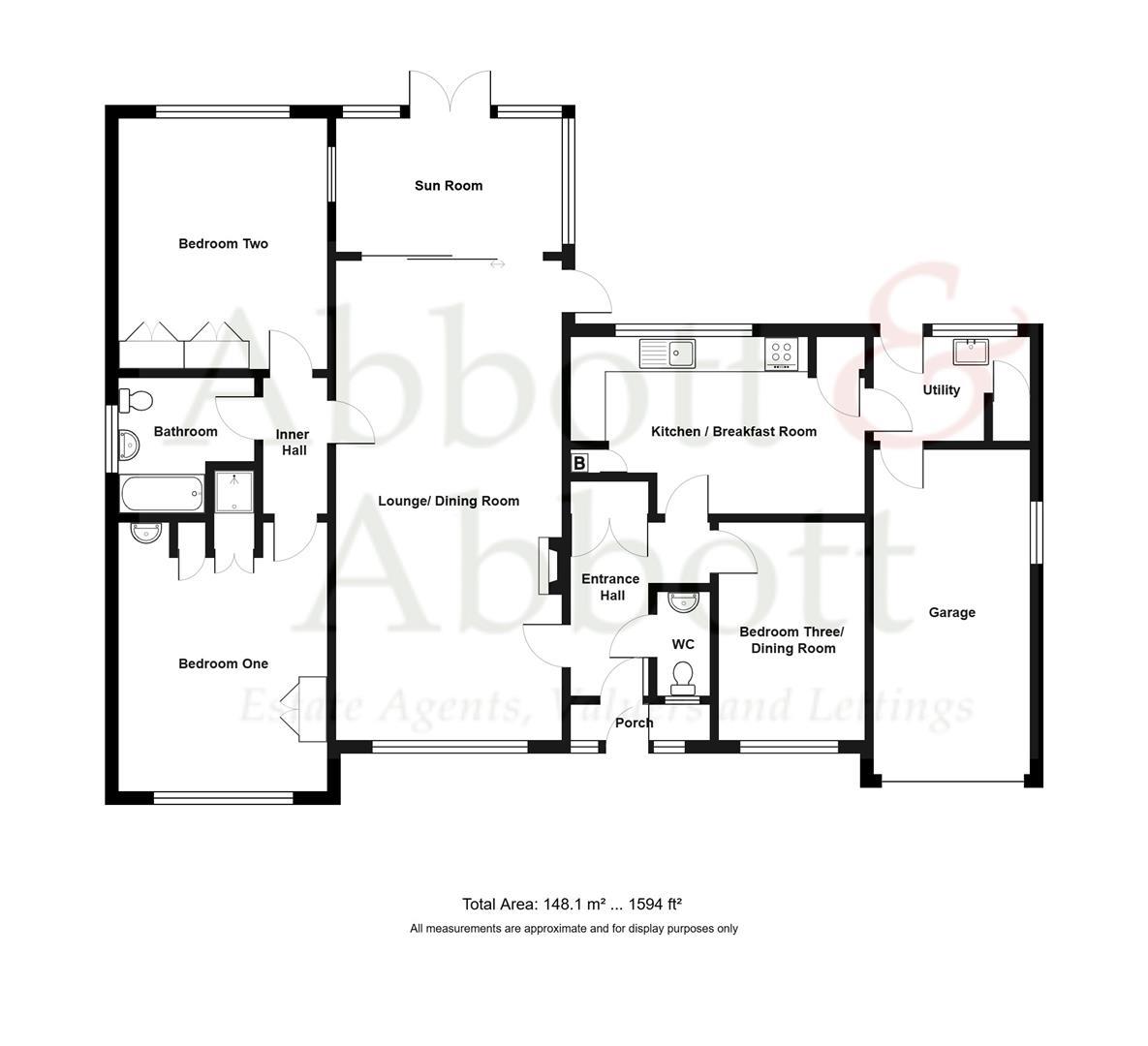 13, Grenada Close, Bexhill-on-Sea floorplan