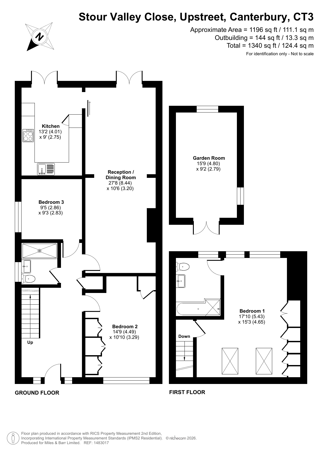 18, Stour Valley Close, Canterbury floorplan