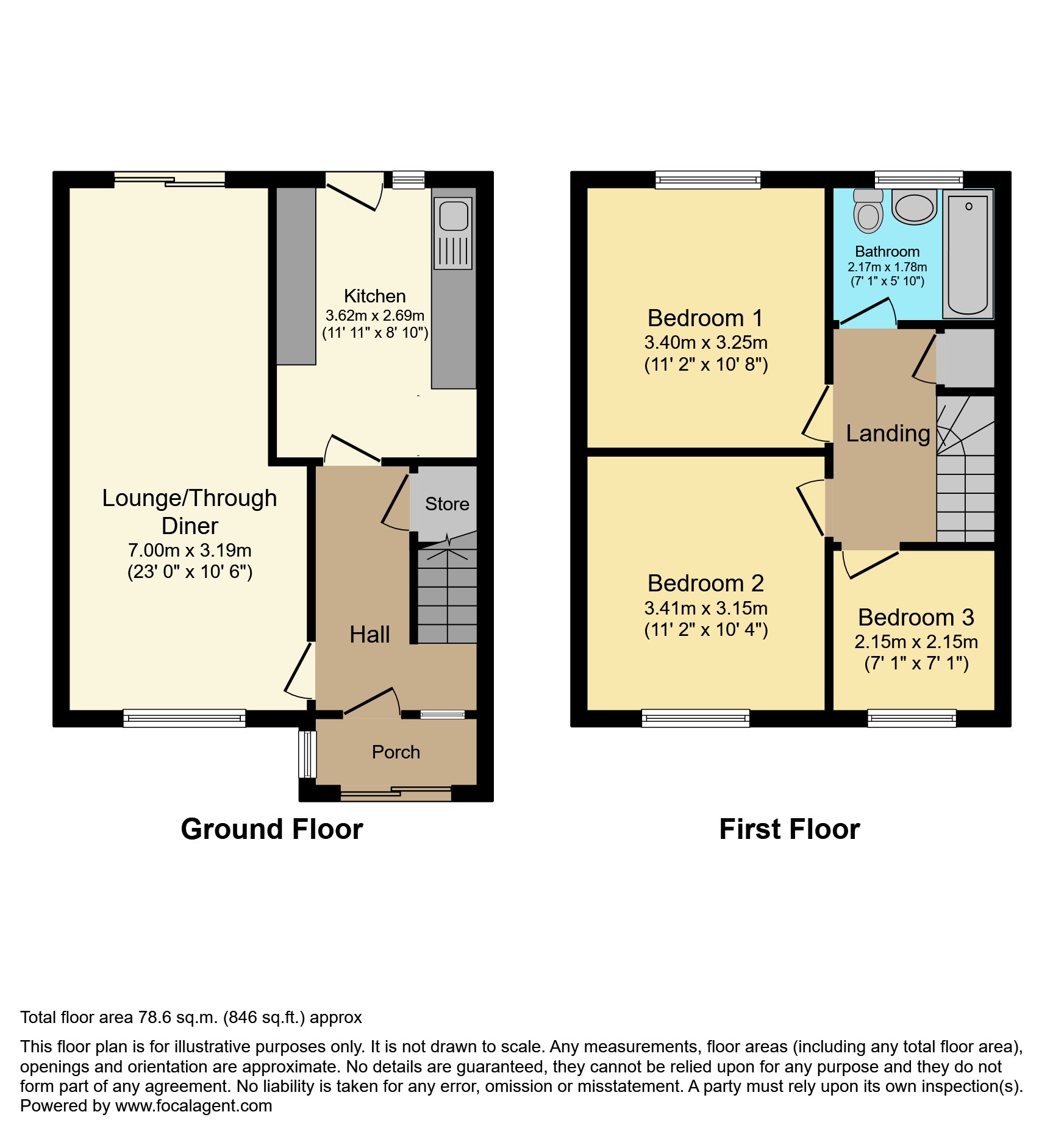 Bridge Road, Wickford SS11, 2 bedroom terraced house for sale