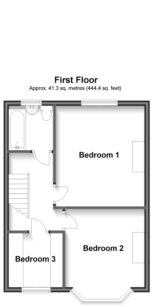 St. Elmo Road, Worthing, West Sussex BN14, 3 bedroom terraced house for