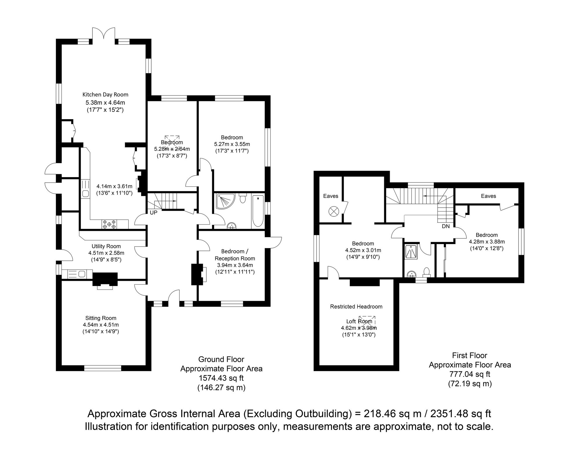 21 Prince Edwards Road, Lewes floorplan
