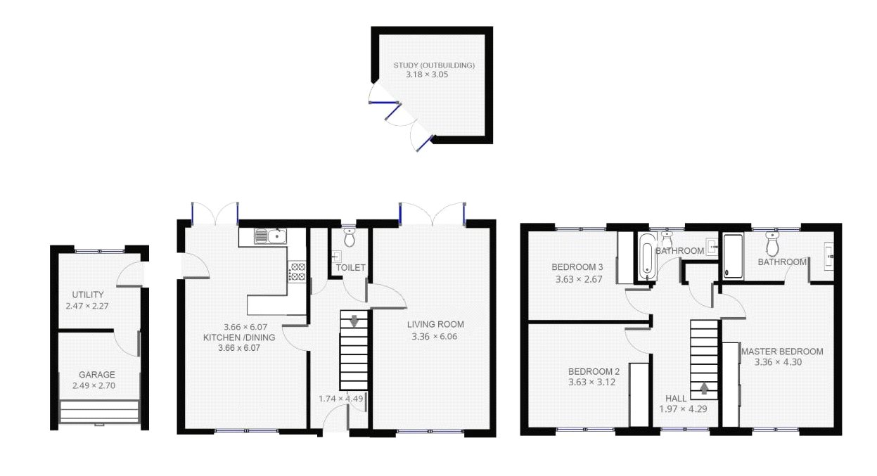 3 Bedrooms Detached house for sale in East Grinstead, West Sussex RH19