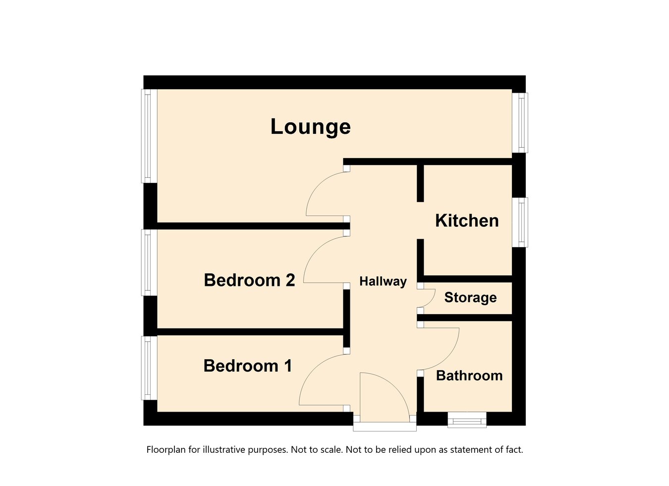 Witton Court, Investment flat, Washington floorplan