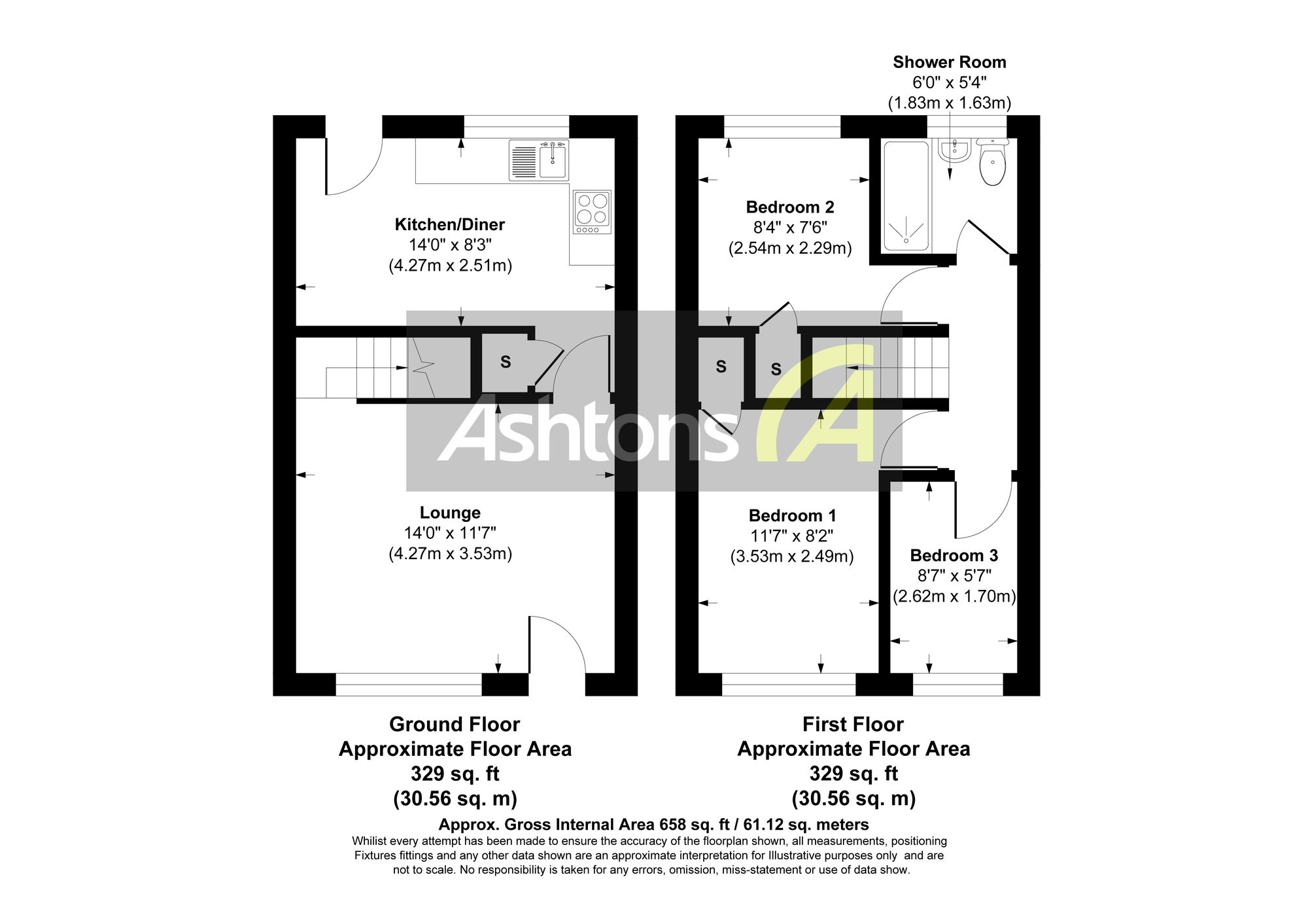 6 Wayford Close, Frodsham floorplan