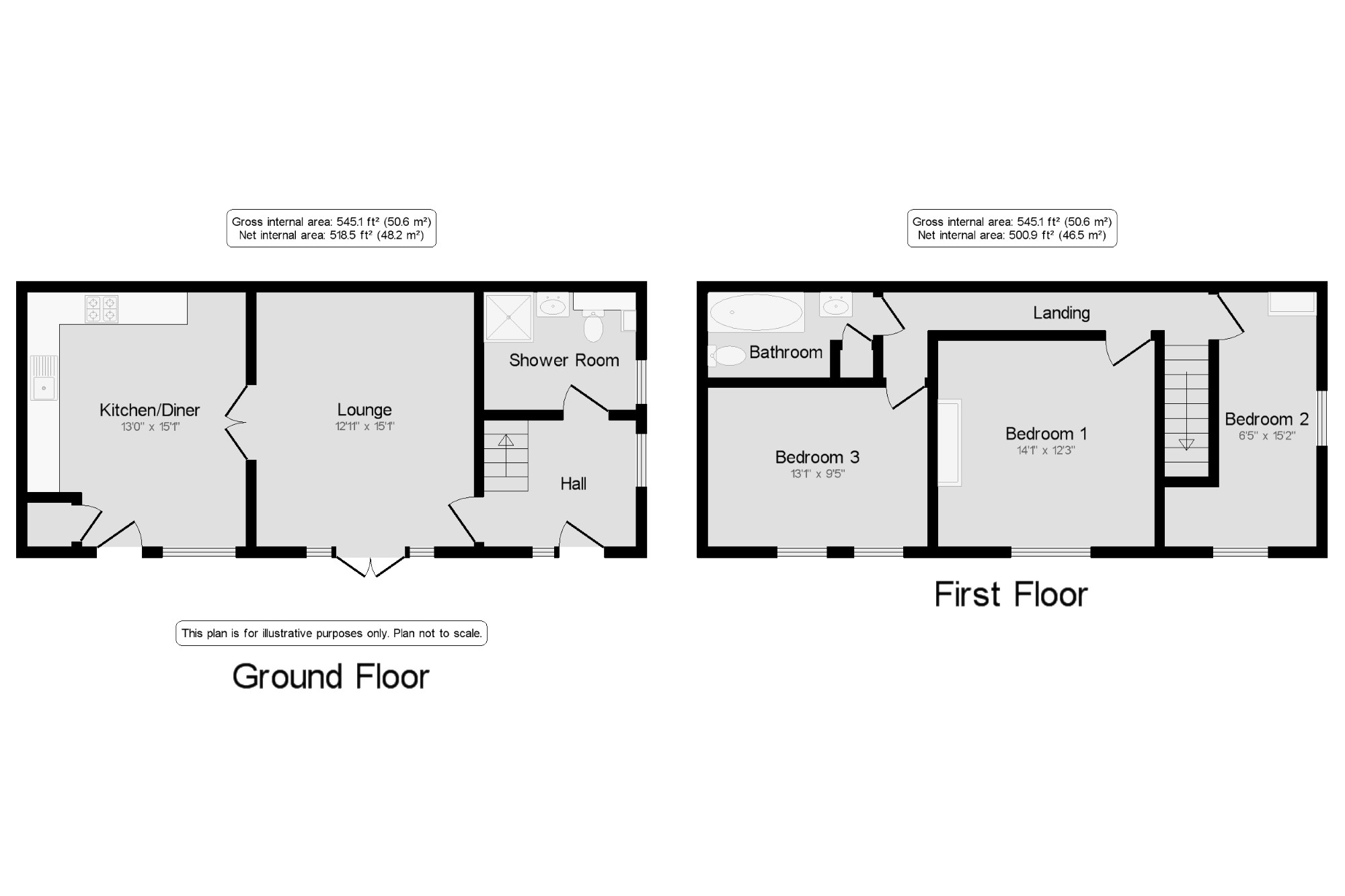 3 Bedrooms End terrace house for sale in Camberley, Surrey, . GU15