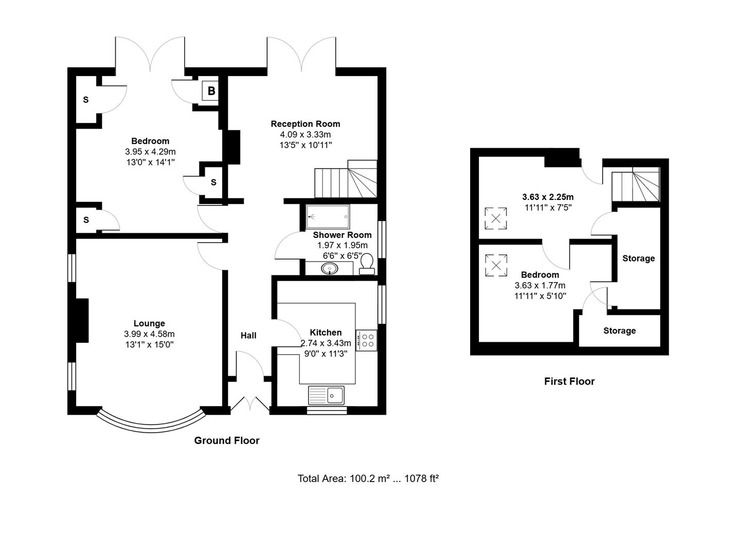 13, Kingsley Avenue, Daventry floorplan