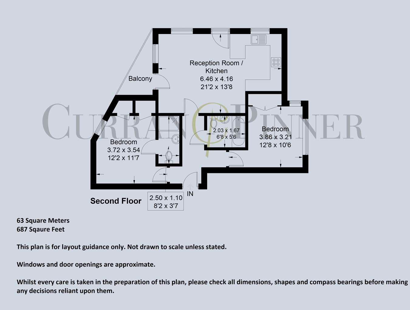 2 Bedrooms Flat for sale in Albemarle Road, Beckenham BR3