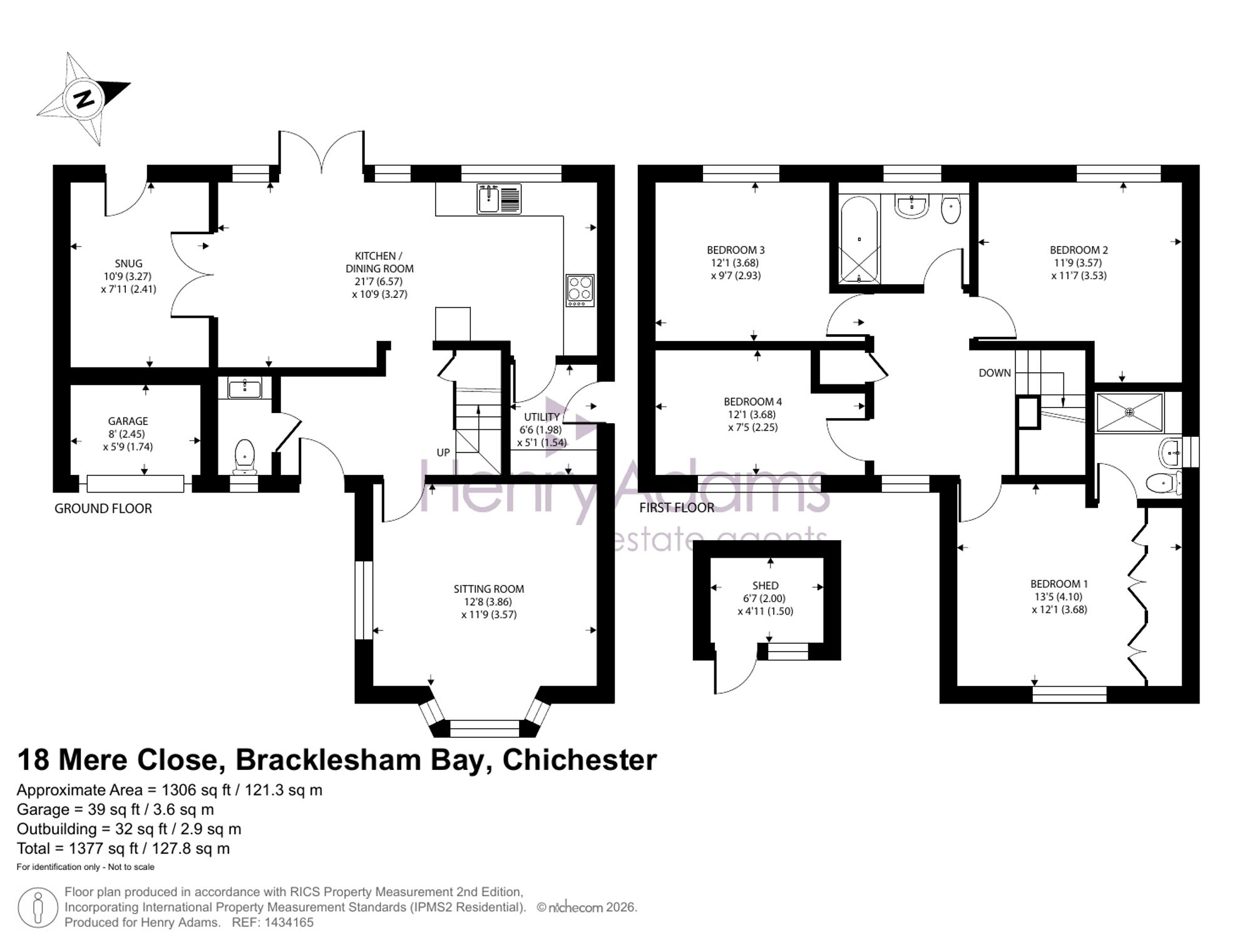 18 Mere Close, Chichester floorplan