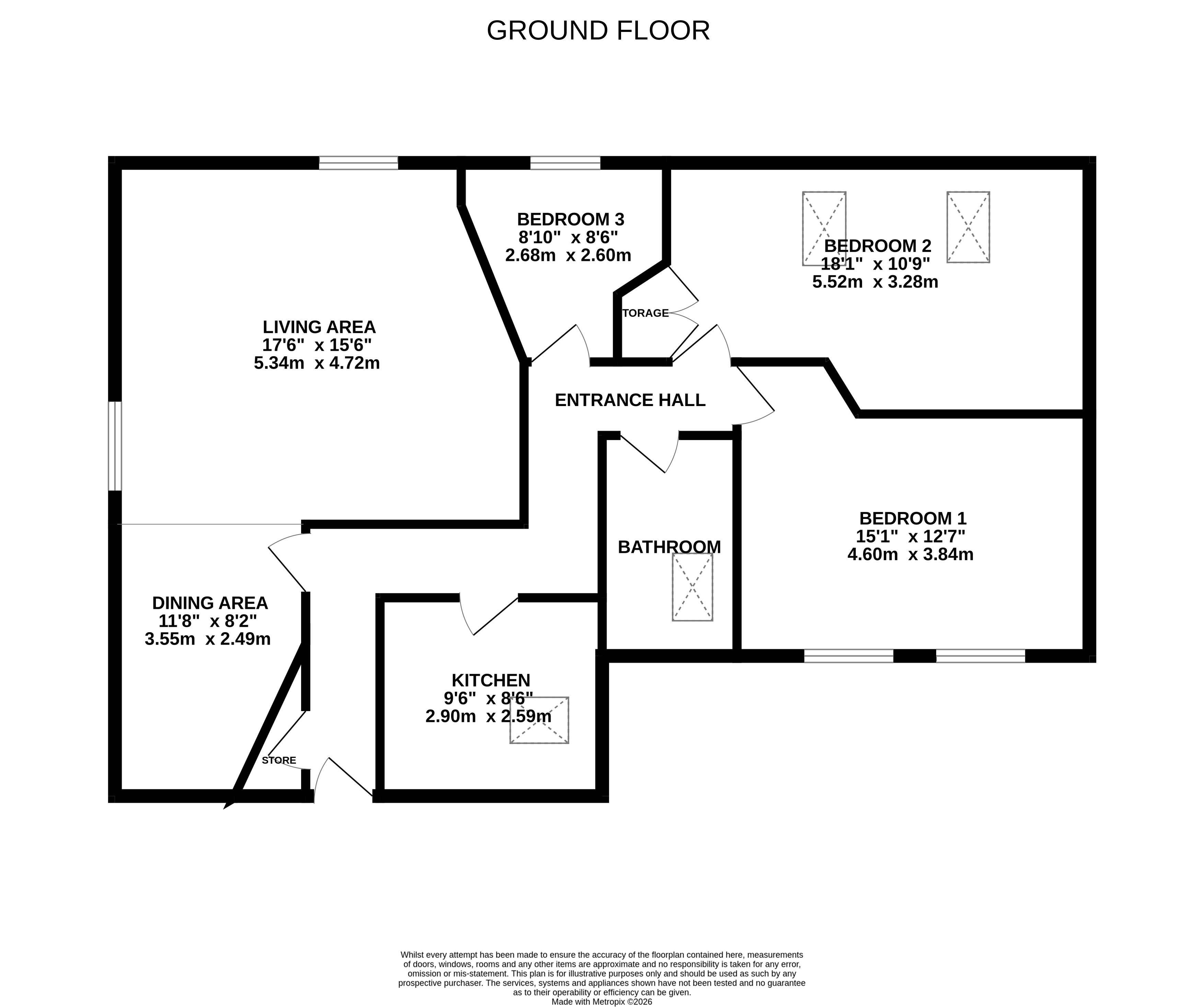 Flat 13, Salisbury Heights, 8, Salisbury Road, Dorset floorplan