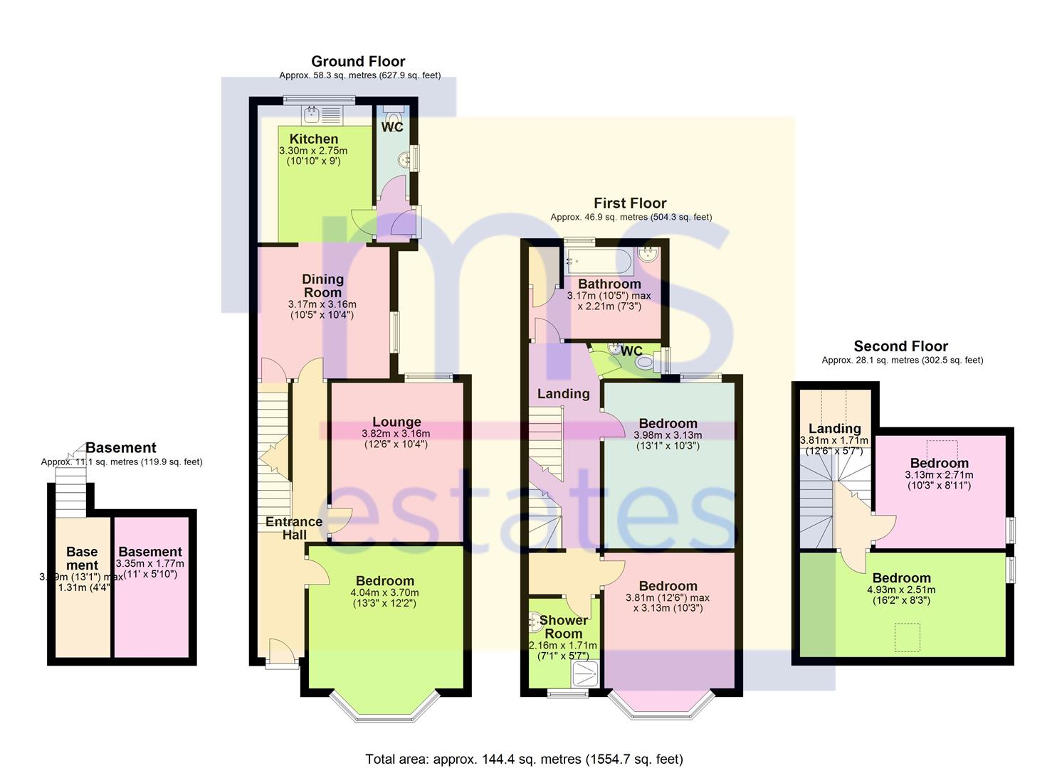 5 Bedrooms Semi-detached house to rent in Kimbolton Avenue, Nottingham NG7