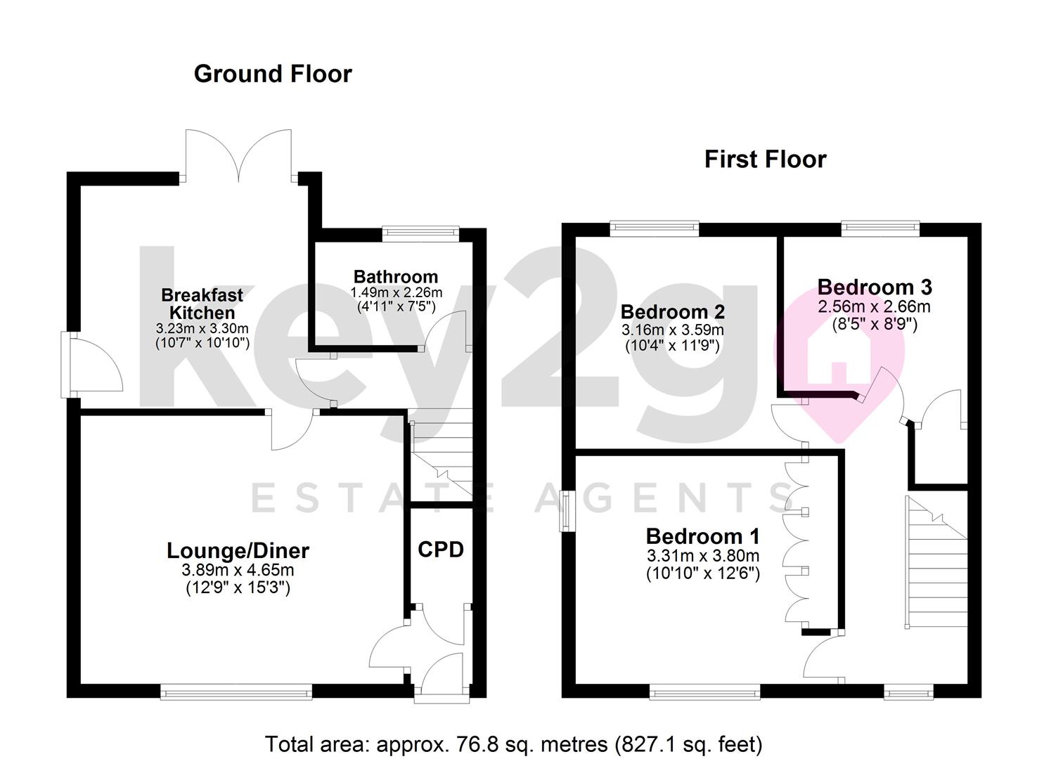 36, Emmett Carr Lane, Sheffield floorplan