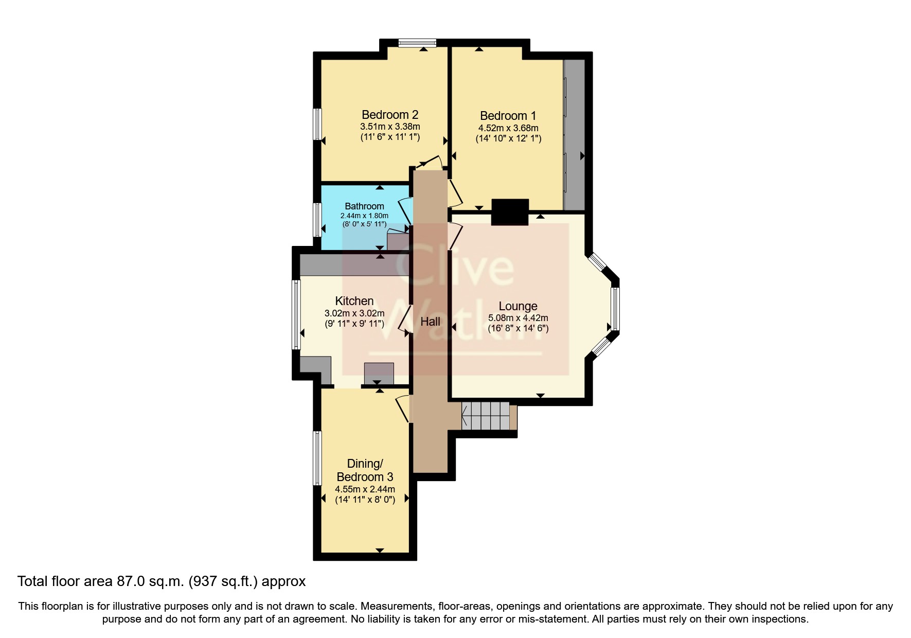 Victoria Road, West Kirby, Wirral, Merseyside CH48, 2 bedroom flat for