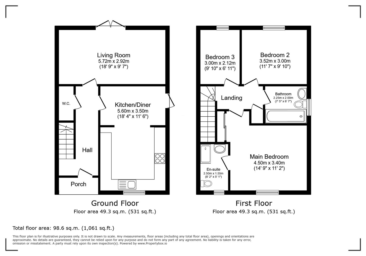Memory Lane, Kingswood, Hull floorplan