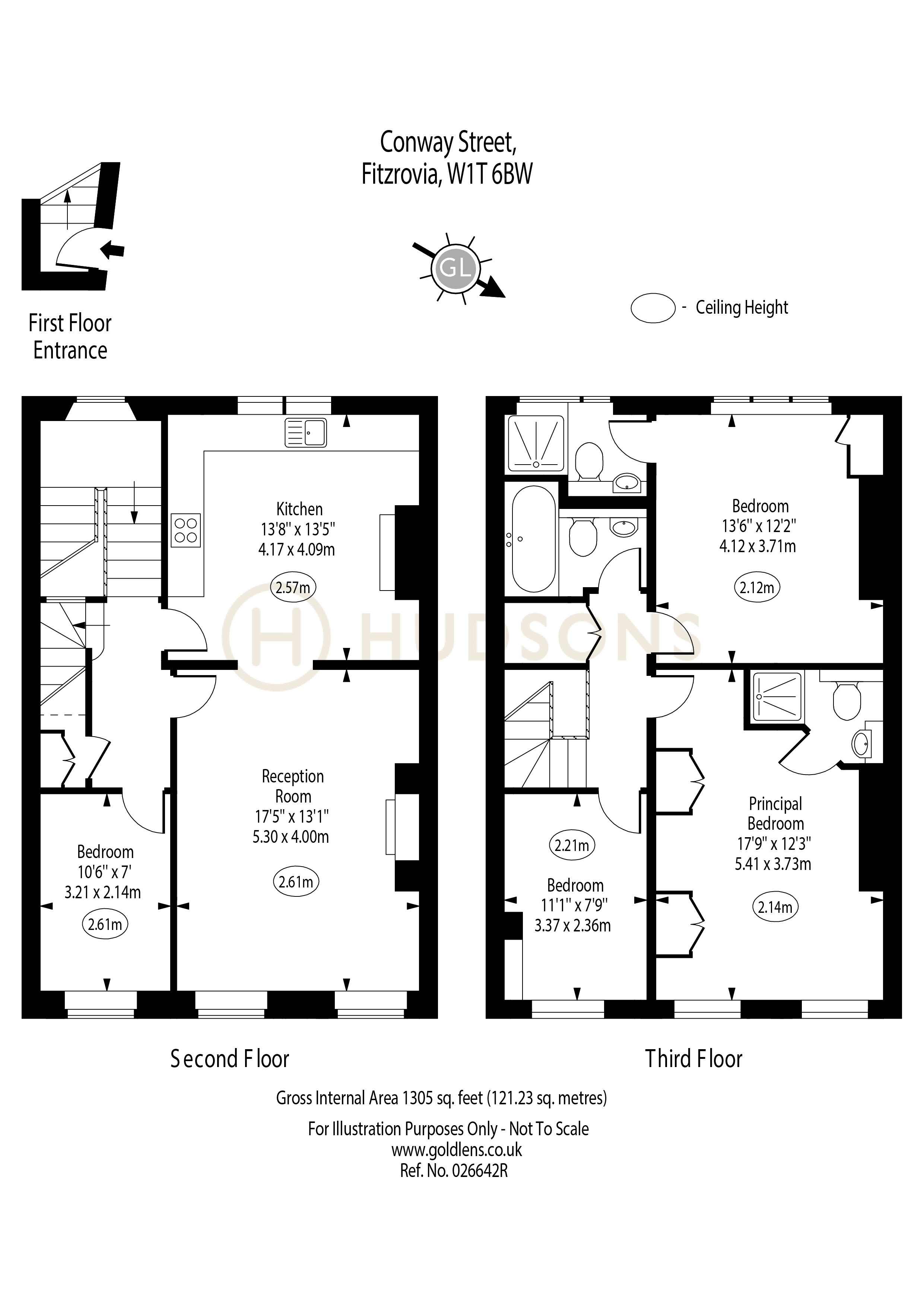 31c, Conway Street, London floorplan
