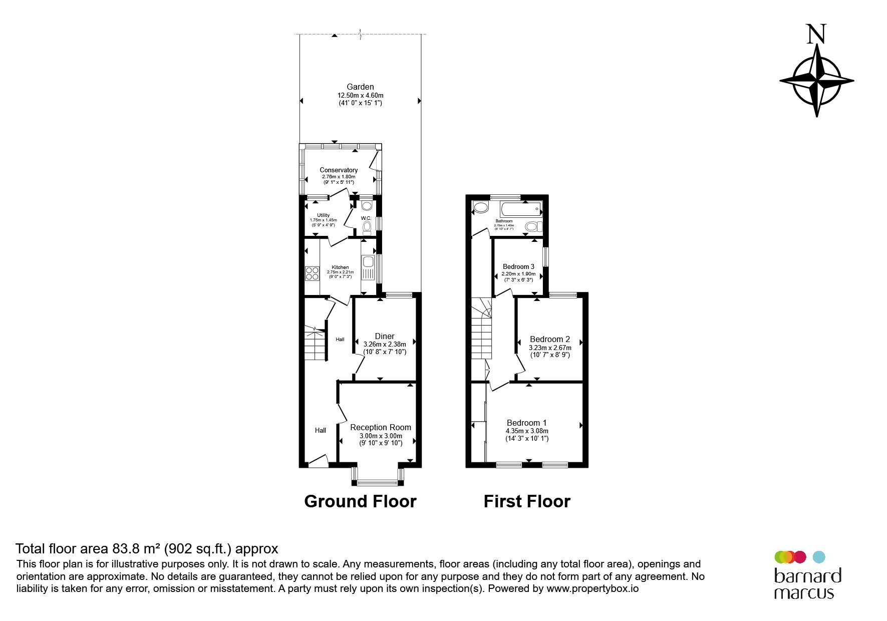 58, Lakehall Road, Thornton Heath floorplan