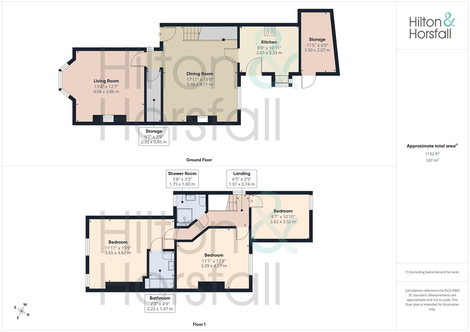 1, Brookbank, Barrowford floorplan