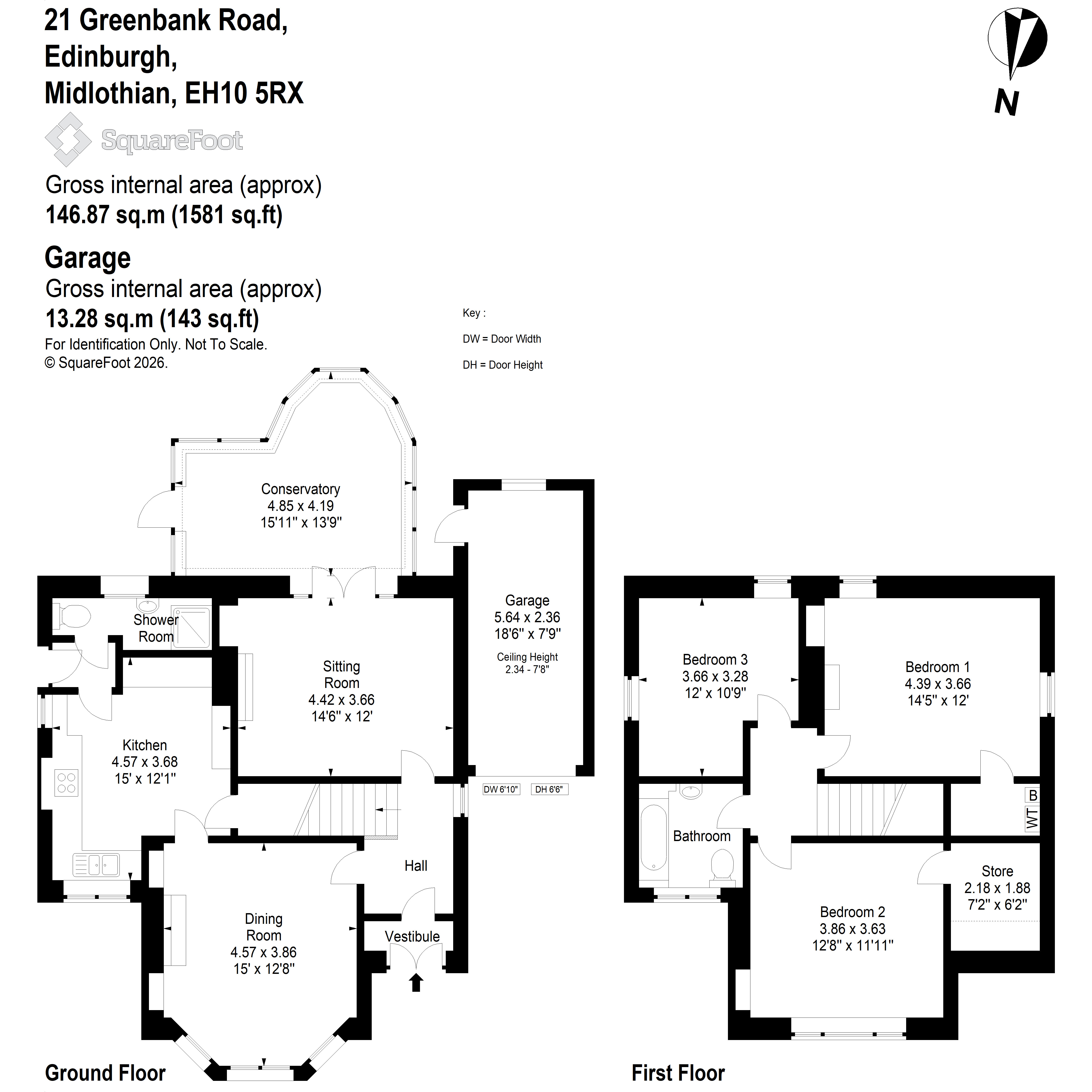 Greenbank Road, Edinburgh floorplan