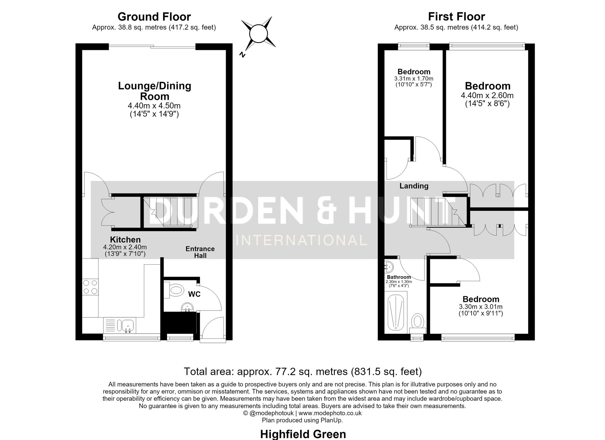 17 Highfield Green, Epping floorplan