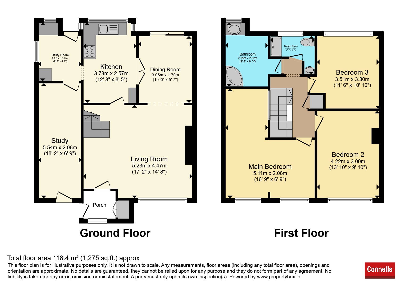 174, Broome Lane, Leicester floorplan