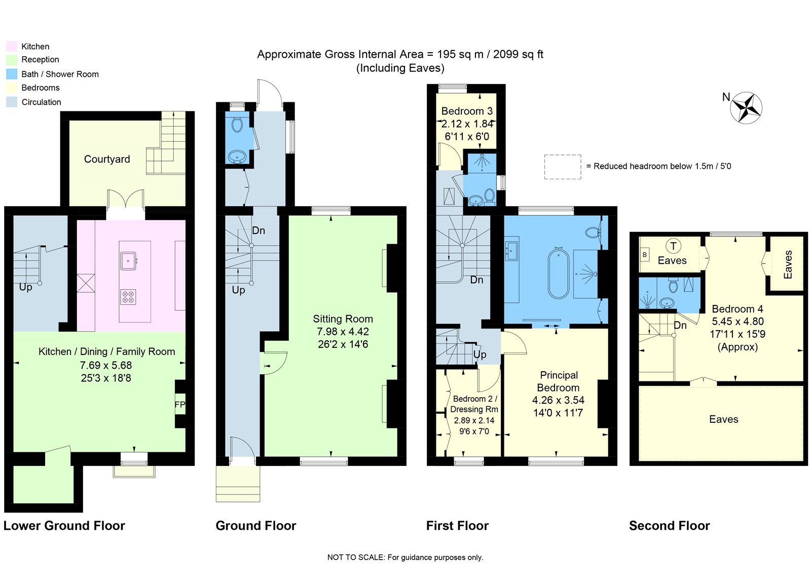 Panton Street, Cambridge, Cambridgeshire CB2, 4 bedroom terraced house